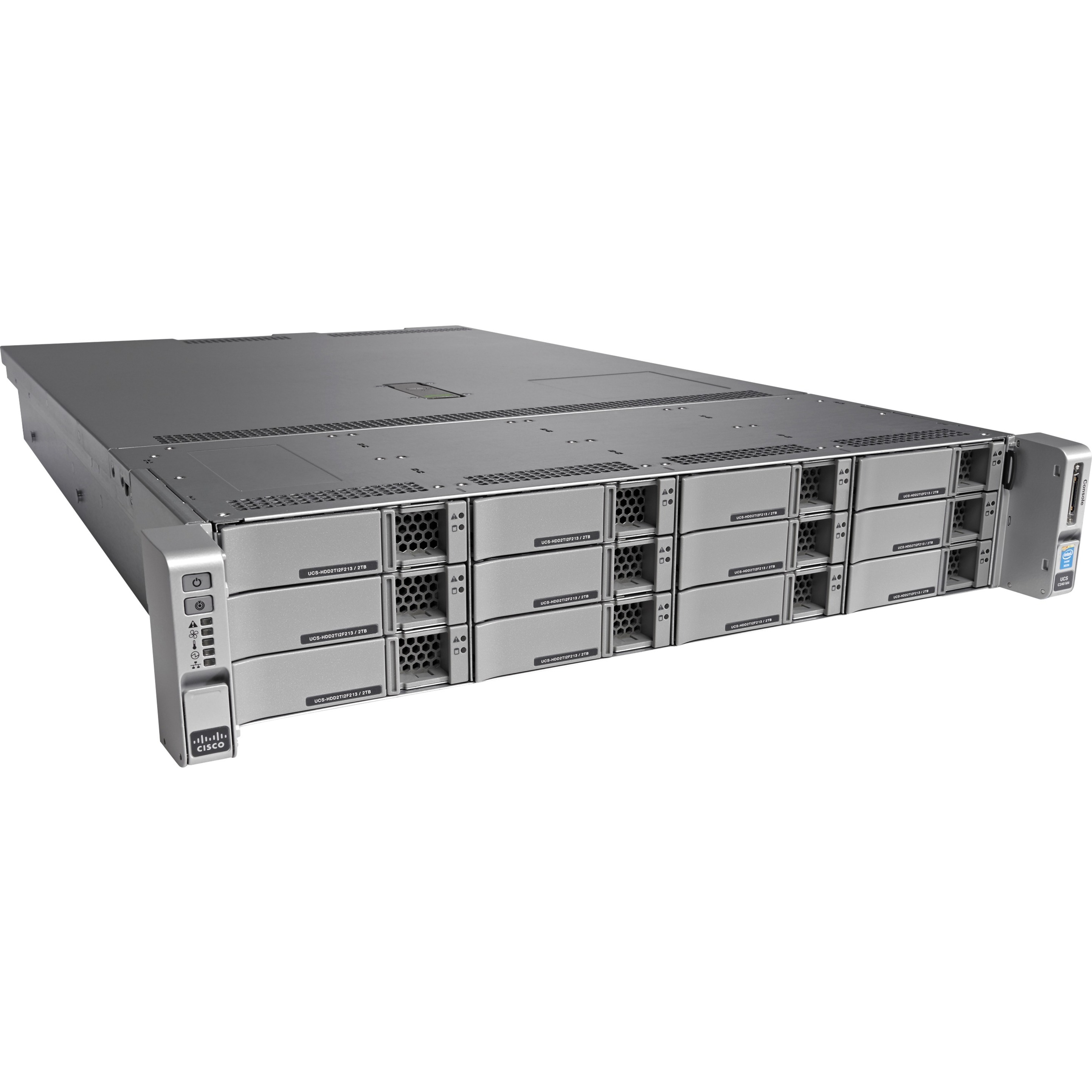 Cisco C240 M4 2U Rack Server - 2 Xeon E5-2630 v3 2.40 GHz - 128 GB RAM - Serial ATA Controller - 2 Processor Support - 1.50 TB RAM Support - DDR4 SDRAM - 0, 1, 10 RAID Levels Up to 8 MB Graphic Card -