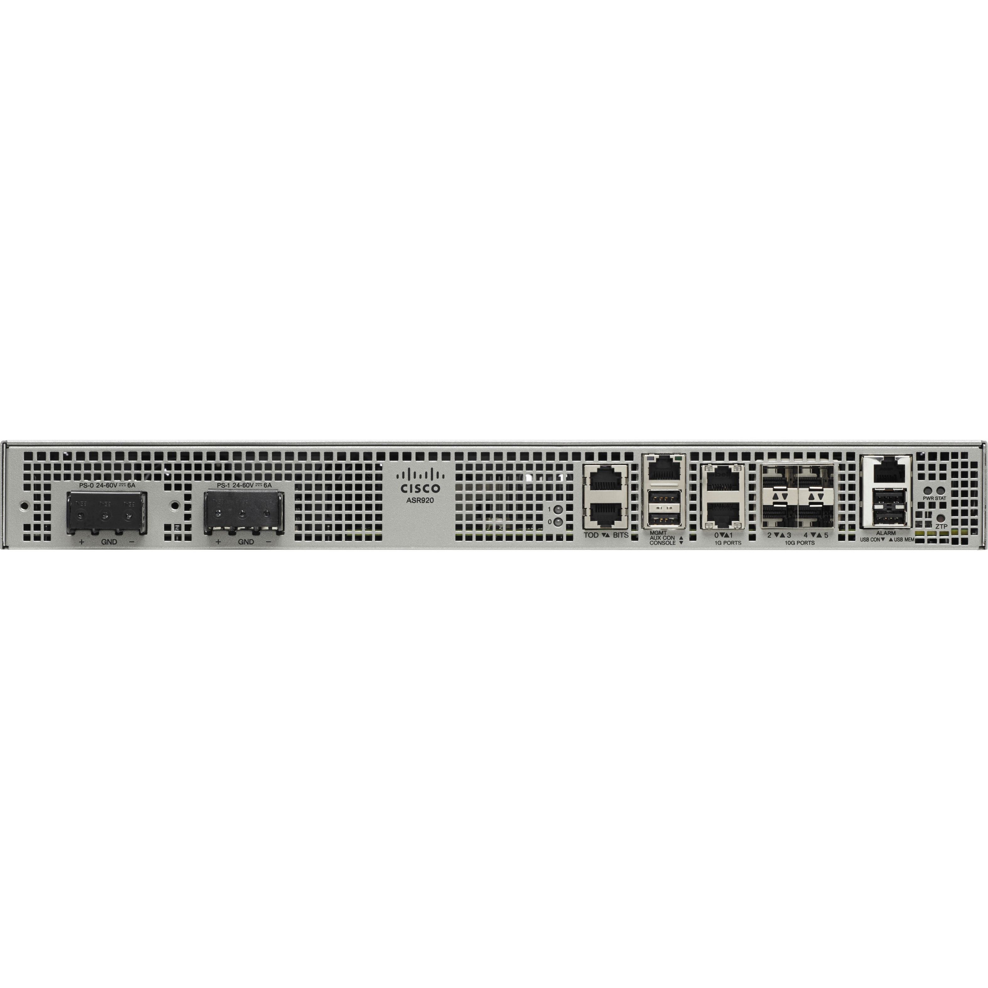 Cisco ASR-920-4SZ-D Router - 2 Ports - Management Port - 8 - 10 Gigabit Ethernet - 1U - Rack-mountable - 90 Day
