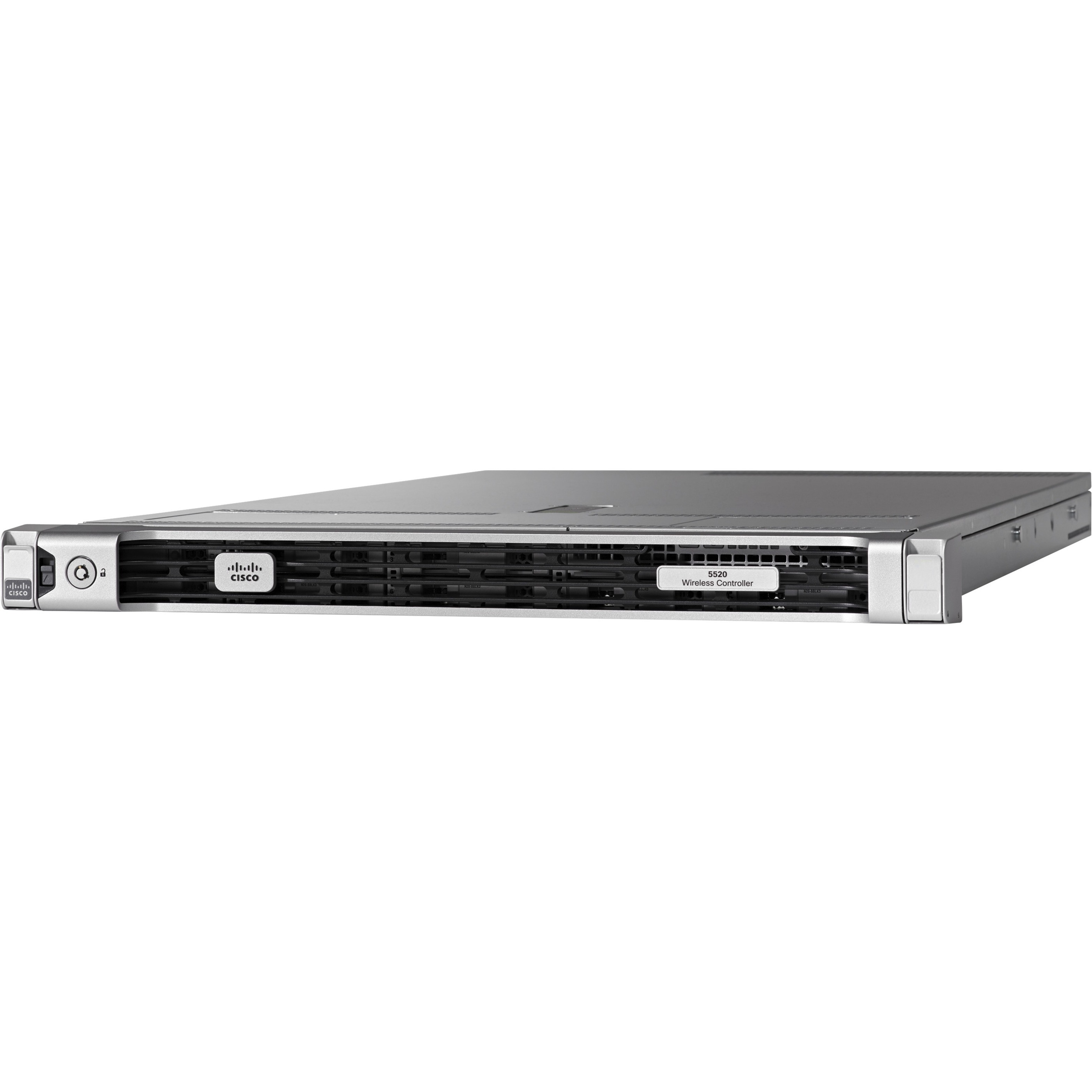 Cisco 5520 IEEE 802.11ac Wireless LAN Controller - 2.40 GHz, 5 GHz - 2 x Network (RJ-45) - Ethernet, Fast Ethernet, Gigabit Ethernet - Rack-mountable