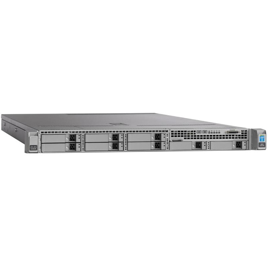 Cisco C240 M4 2U Rack Server - 2 Xeon E5-2670 v3 2.30 GHz - 256 GB RAM - 12Gb/s SAS, Serial ATA Controller - 2 Processor Support - DDR4 SDRAM - 0, 1, 5, 10 RAID Levels - Gigabit Ethernet - 2 x 1400 W