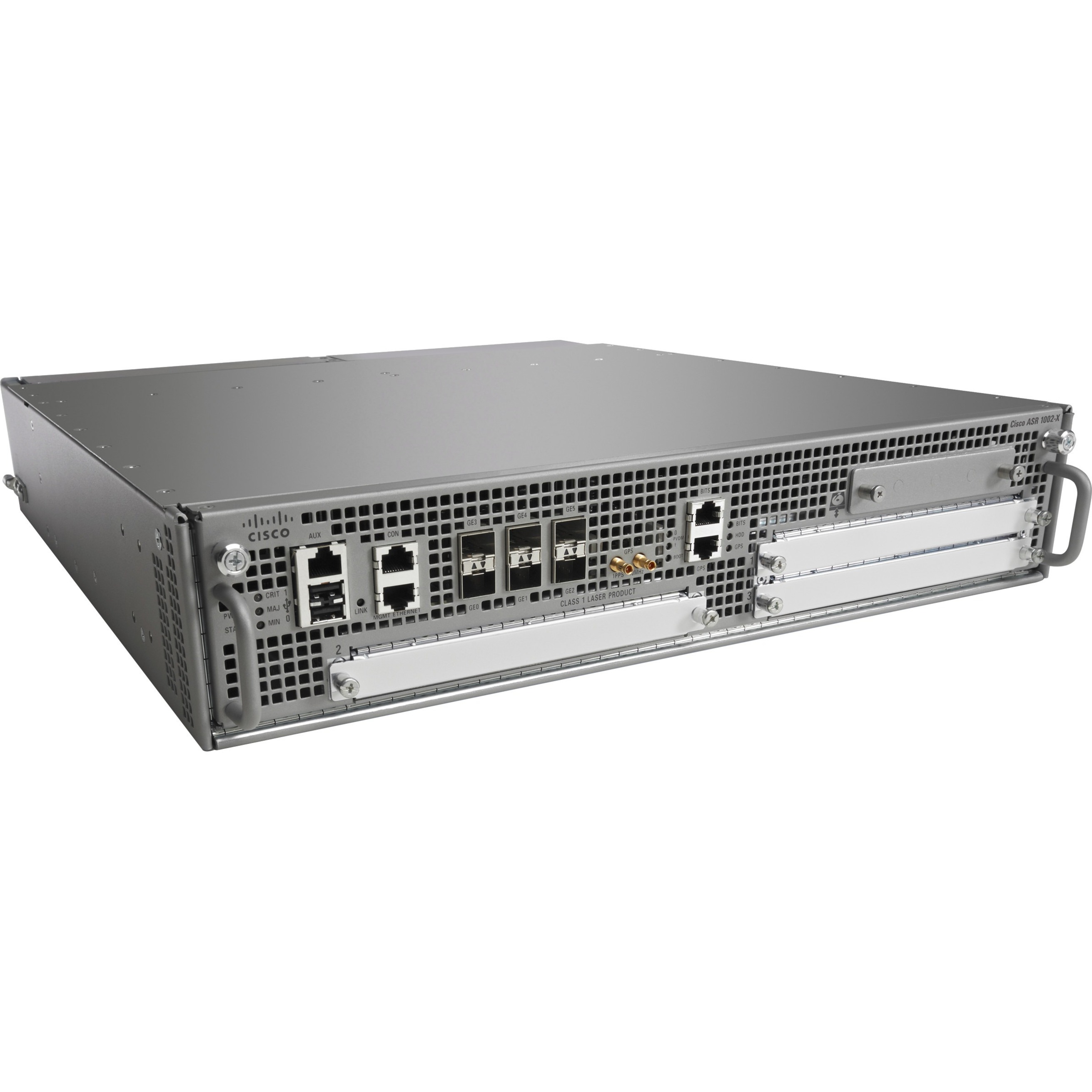 Cisco ASR 1002 Aggregation Service Router - Refurbished - 8 - Rack-mountable - 90 Day
