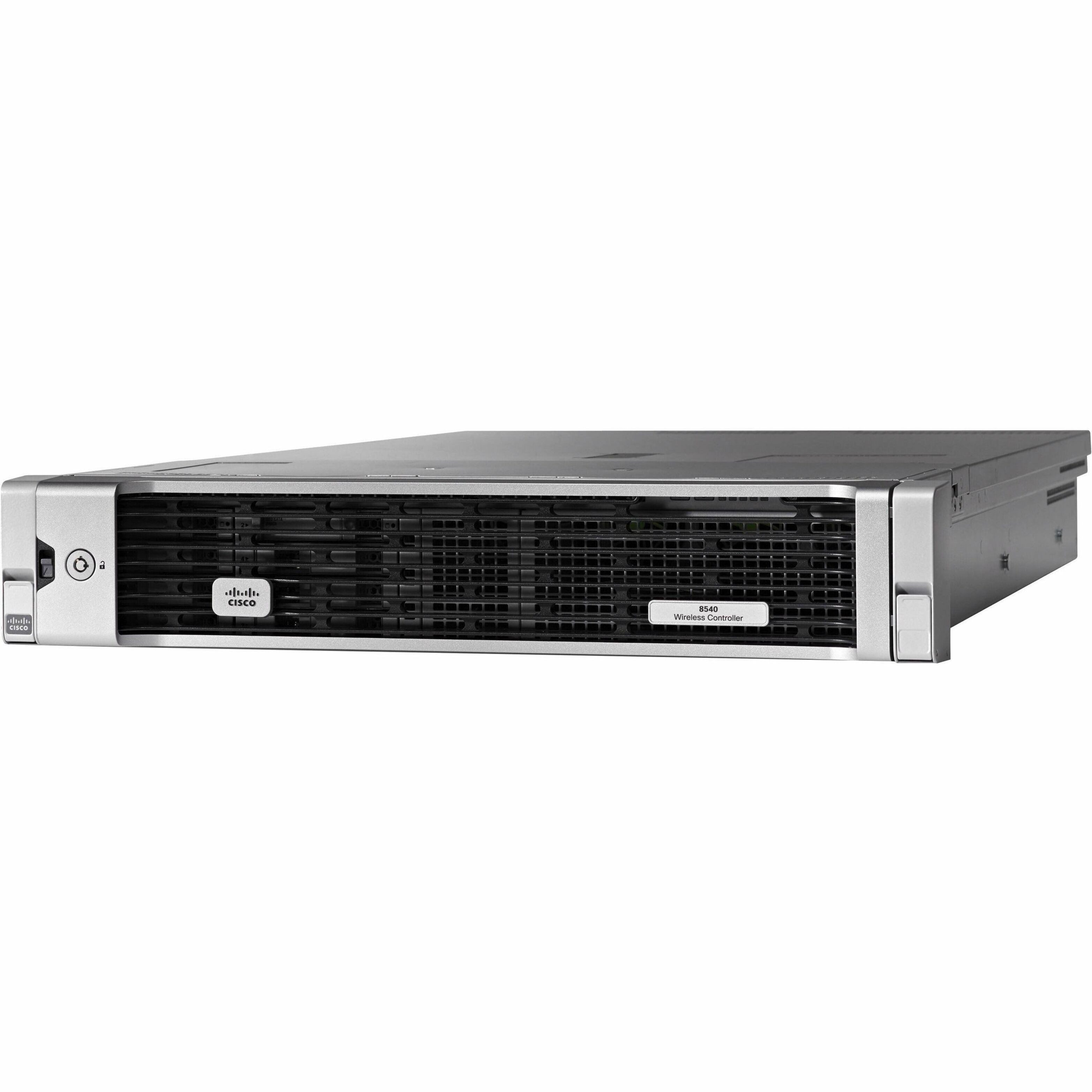 Cisco 8540 Wi-Fi 6 IEEE 802.11a/b/g/n/ac/ax/d/h/k/r/w/u/e Wireless LAN Controller - 4 x Network (RJ-45) - 10 Gigabit Ethernet - Rail-mountable, Rack-mountable