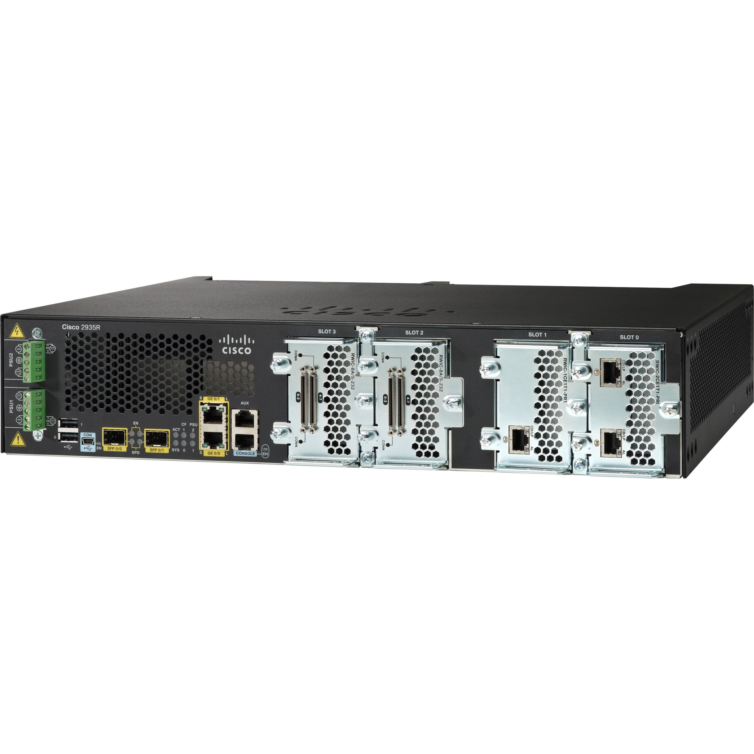Cisco 2010 Connected Grid Router - Refurbished - 2 Ports - Management Port - 10 - Gigabit Ethernet - 2U - Rack-mountable, Wall Mountable