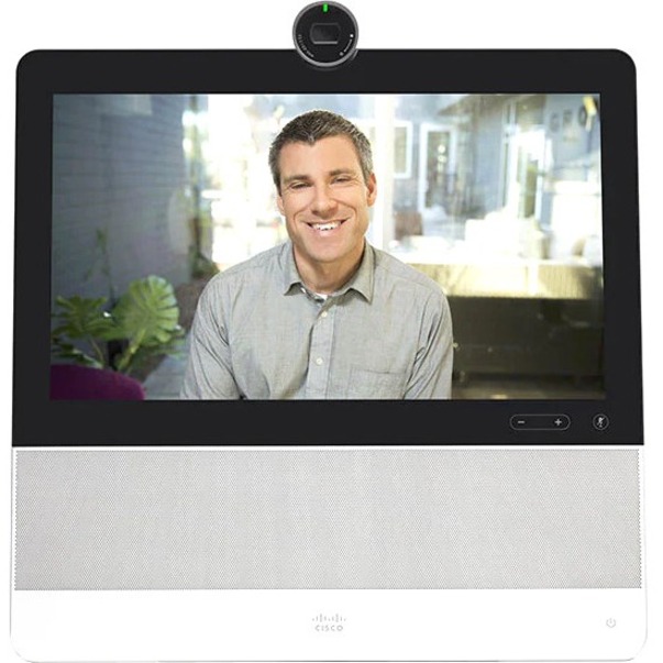 Cisco Video Conference Equipment - 1920 x 1080 Video (Live) - Full HD - 2 x Network (RJ-45) - 1 x HDMI In - 1 x HDMI Out - USB - Ethernet - Wireless LAN - Internal Speaker(s) - Internal Microphone(s)