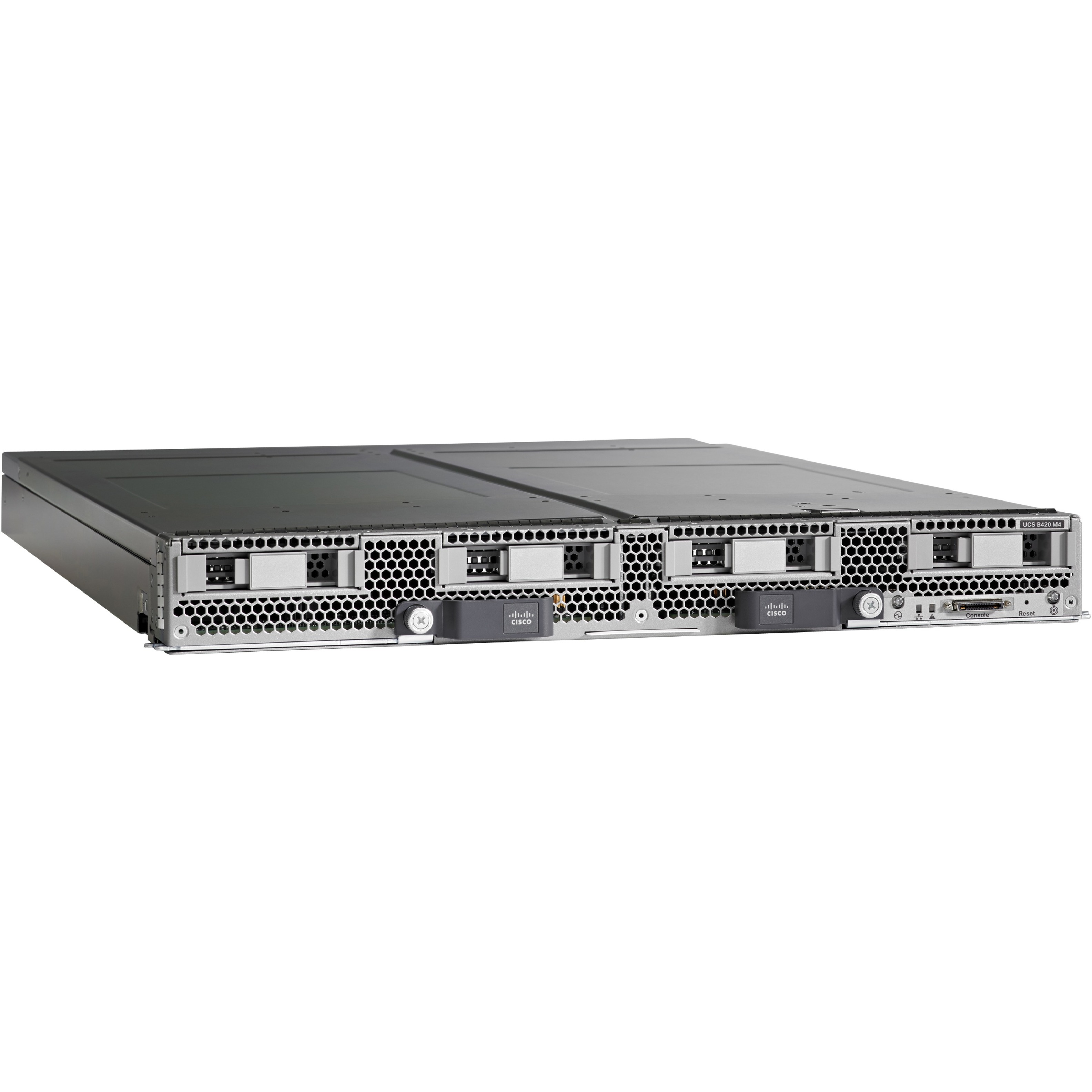 Cisco Barebone System - Blade - 4 x Processor Support - Intel C610 Chip - 3 TB DDR4 SDRAM DDR4-2133/PC4-17000 Maximum RAM Support - 48 Total Memory Slots - 12Gb/s SAS RAID Supported Controller 512 MB 