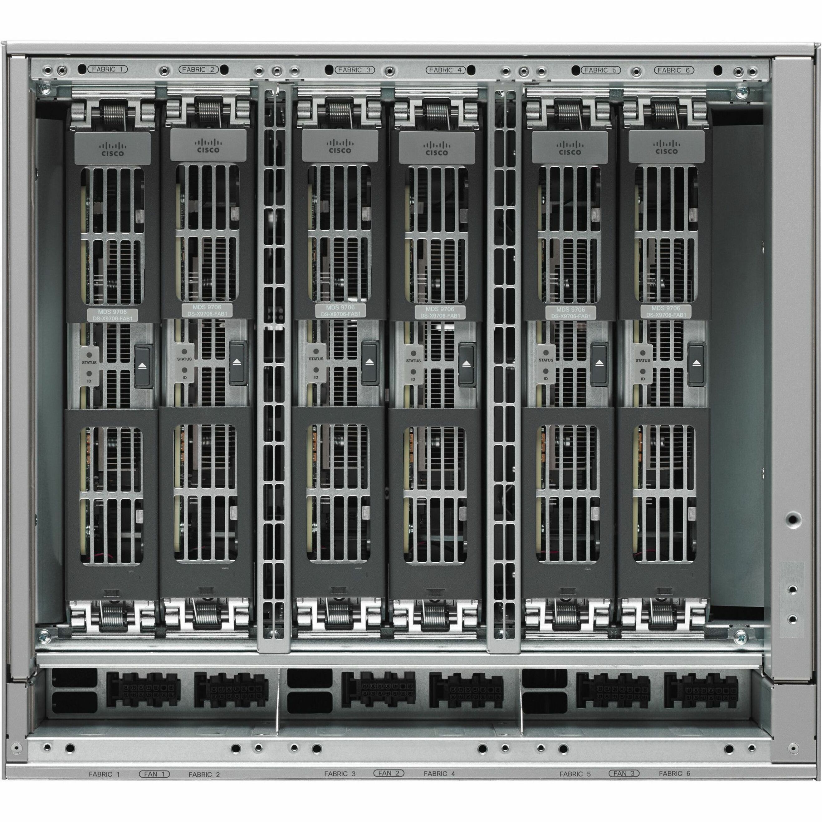 Cisco MDS 9706 SAN Switch Chassis - 6 x Total Expansion Slots - Manageable - Rack-mountable - 9U - Redundant Power Supply - 1 Year