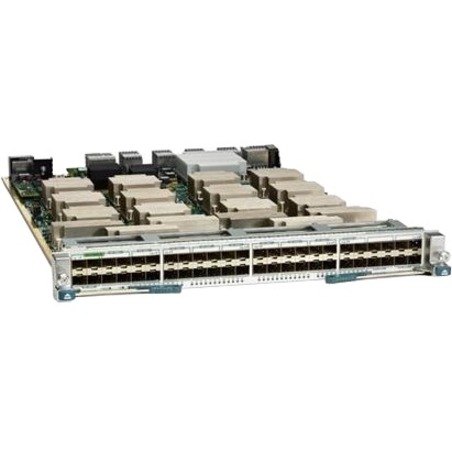 Cisco Nexus 7000 Enhanced F2-Series 48 Port 1 and 10GBASE-T Ethernet Module, RJ45 - For Data Networking - 48 x RJ-45 10GBase-T LAN - Twisted Pair10 Gigabit Ethernet - 10GBase-T - 10 Gbit/s