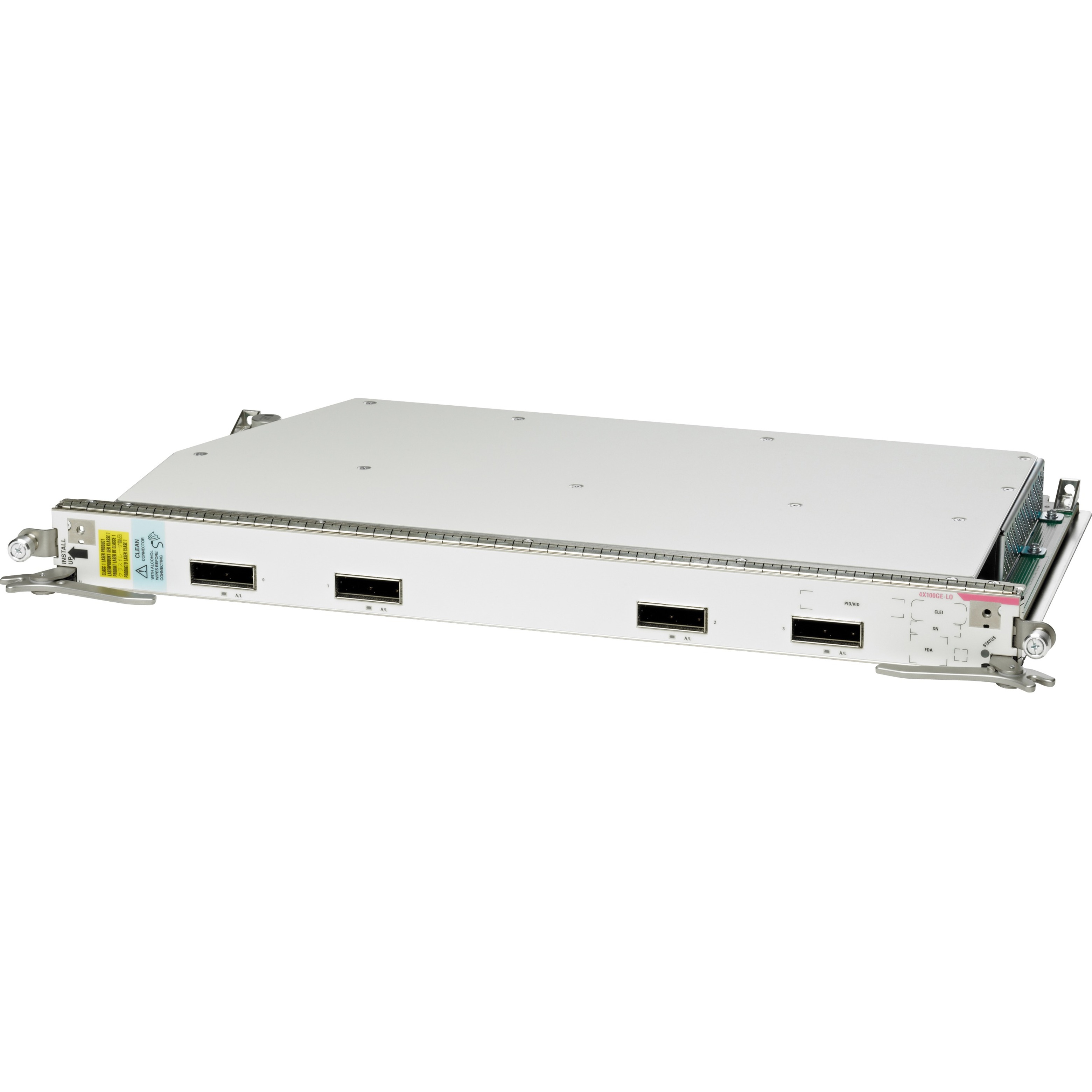 Cisco CRS-X 4-Port 100GE LAN/OTN Interface Module - For Data Networking, Optical NetworkOptical Fiber100 Gigabit Ethernet - 100GBase-LR4, 100GBase-SR10 - 4 x Expansion Slots - CPAK