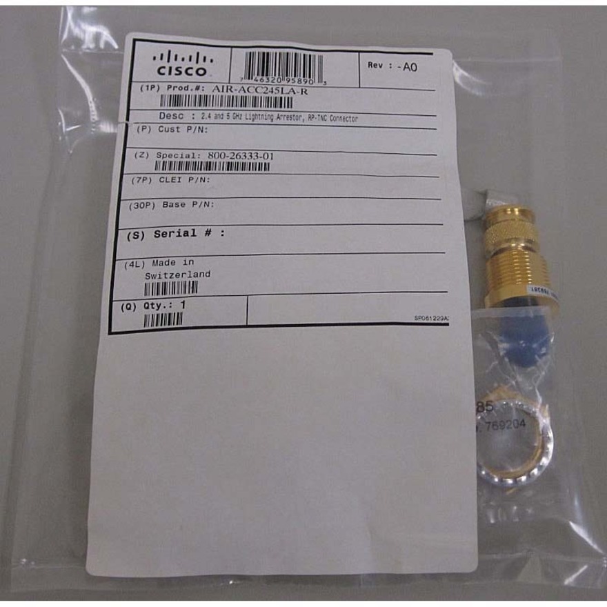 Cisco 1-Outlet Surge Suppressor - RP-TNC