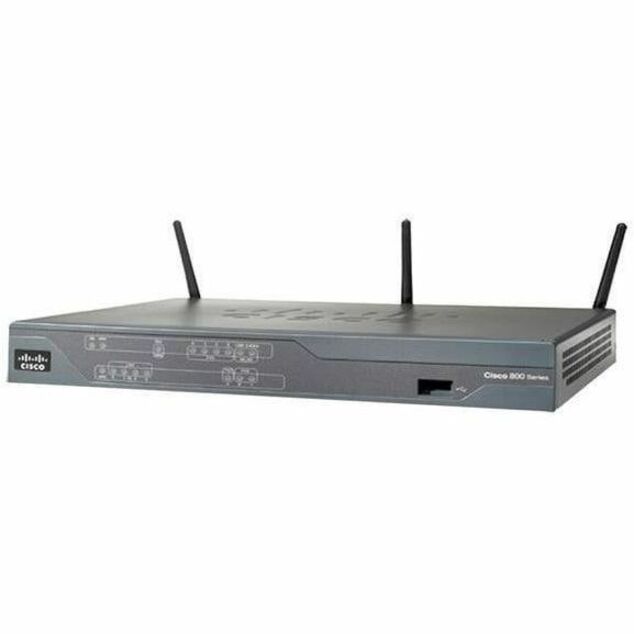 Cisco Multimode 4 pair G.SHDSL Router - DSL - Refurbished - 5 Ports - 4 RJ-45 Port(s) - Management Port - Slots256 MB - Fast Ethernet - SHDSL - Desktop - 1 Year