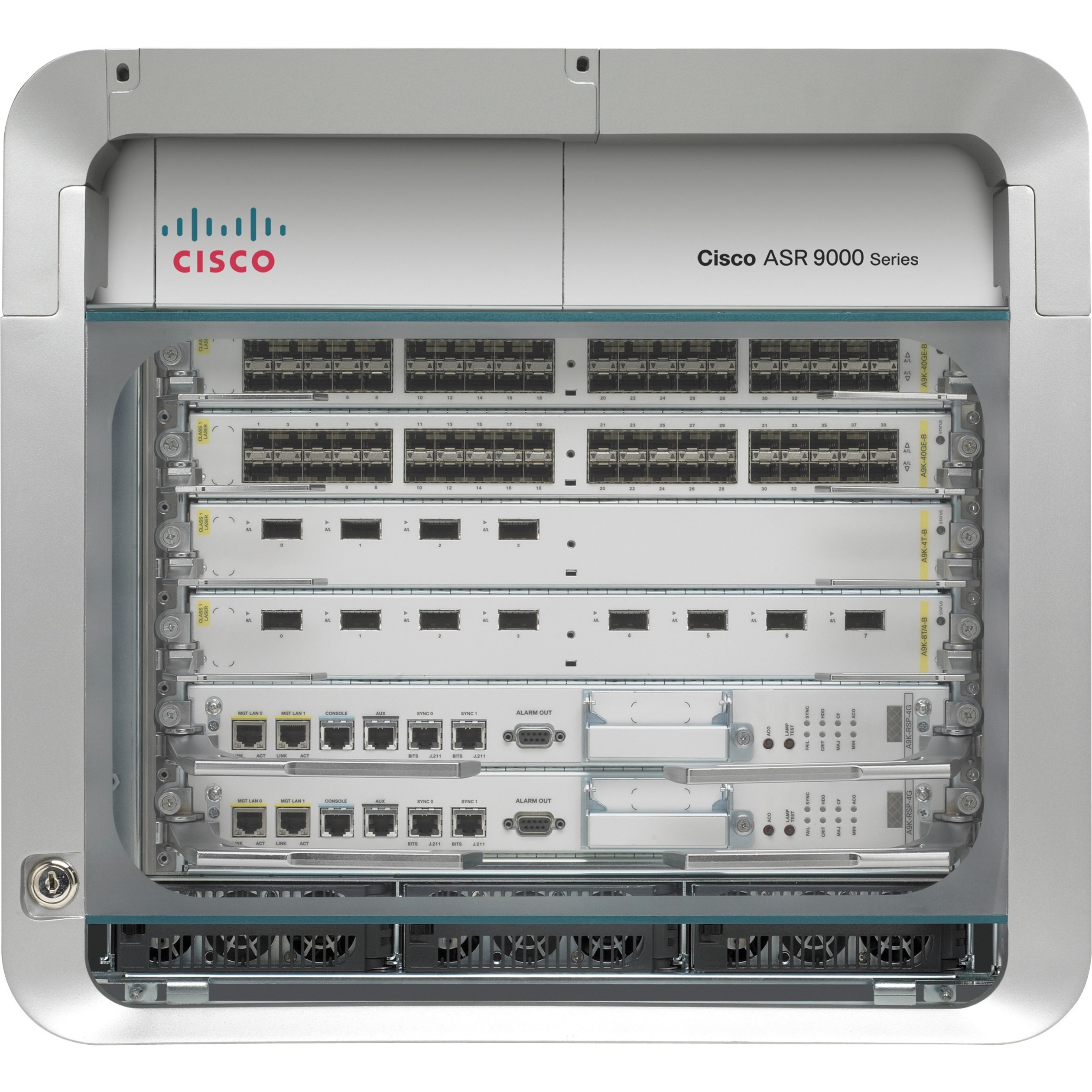 Cisco ASR 9006 Chassis - Refurbished - 4 - Rack-mountable