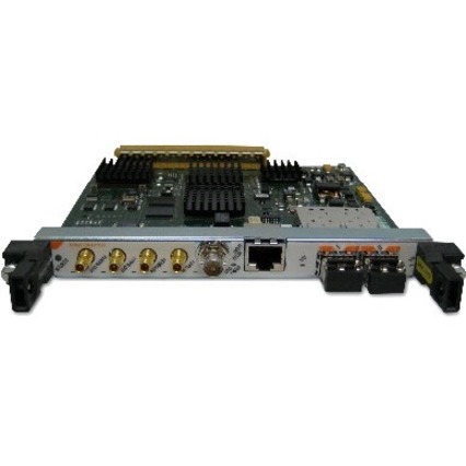 Cisco SPA-2X1GE-SYNCE Service Module - For Data Networking, Optical Network - 1 x BNC Network, 1 x RJ-45 Management, 4 x DIN Serial - Twisted Pair - 2 x Expansion Slots - SFP (mini-GBIC) - Hot-swappab