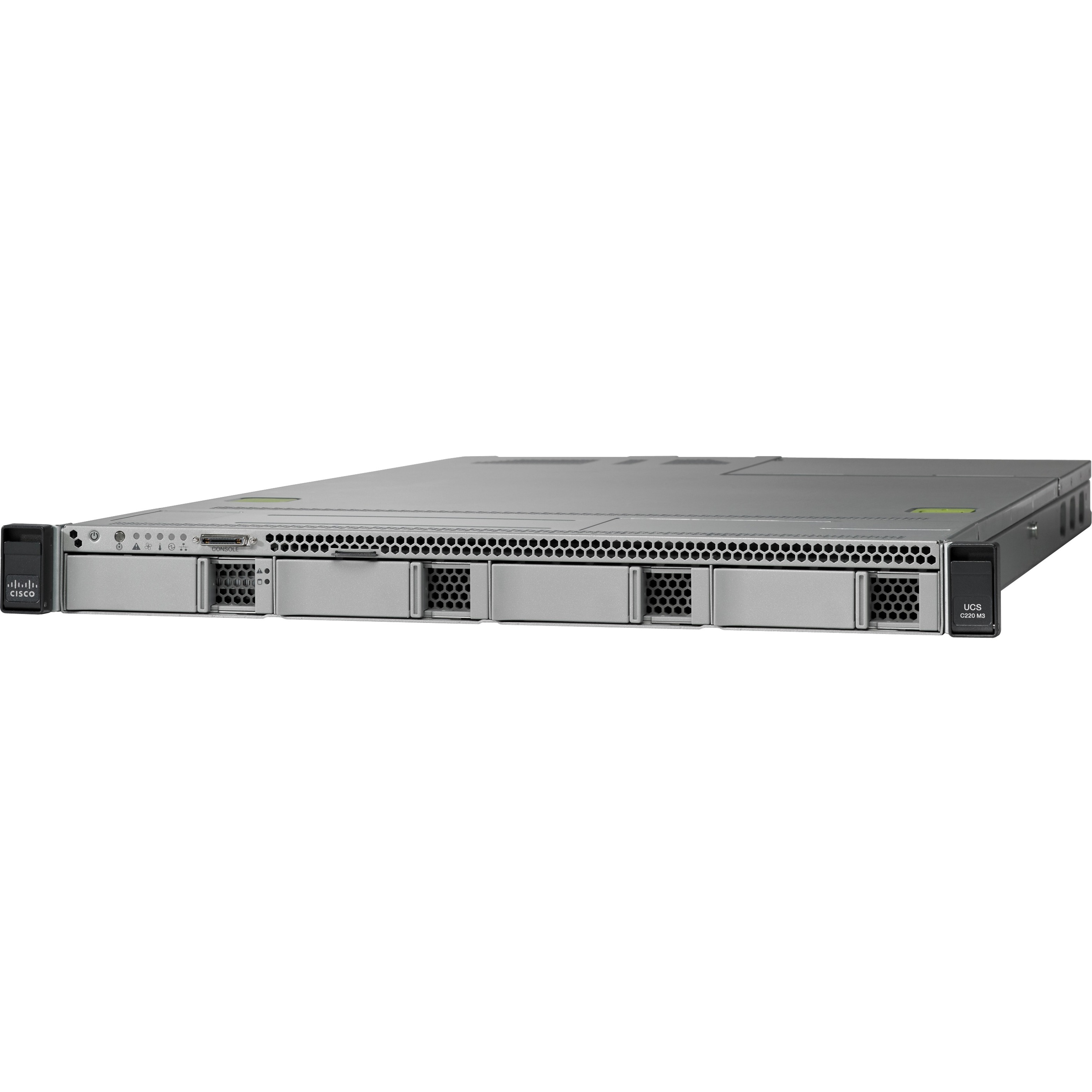 Cisco C220 M3 1U Rack Server - 2 Xeon E5-2609 2.40 GHz - 32 GB RAM - 2 TB HDD - (4 x 500GB) HDD Configuration - Serial ATA/600, Serial Attached SCSI (SAS) Controller - Refurbished - 2 Processor Suppor