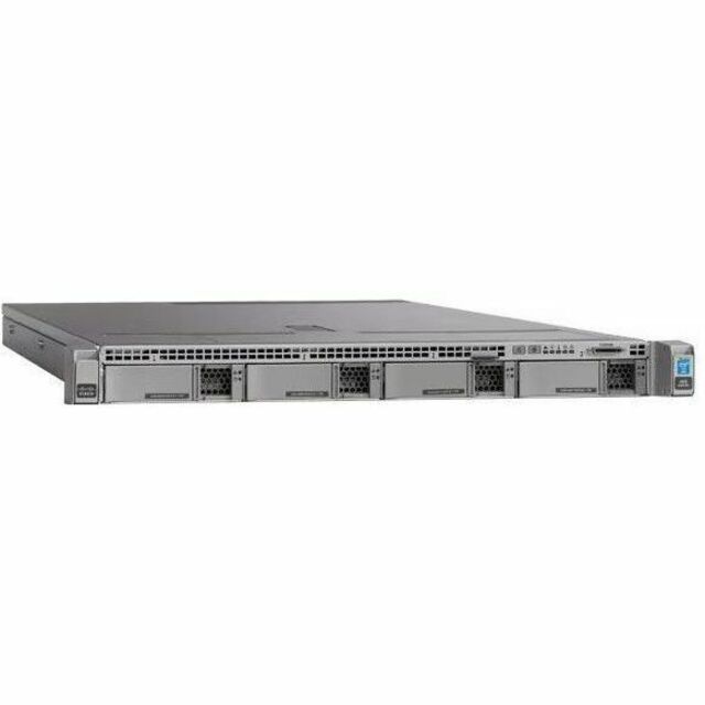 Cisco C220 M4 1U Rack Server - 1 x Intel Xeon E5-2630 v3 2.40 GHz - 16 GB RAM - 2.40 TB HDD - (4 x 600GB) HDD Configuration - 12Gb/s SAS, Serial ATA/600 Controller - Intel C610 Chip - 2 Processor Supp
