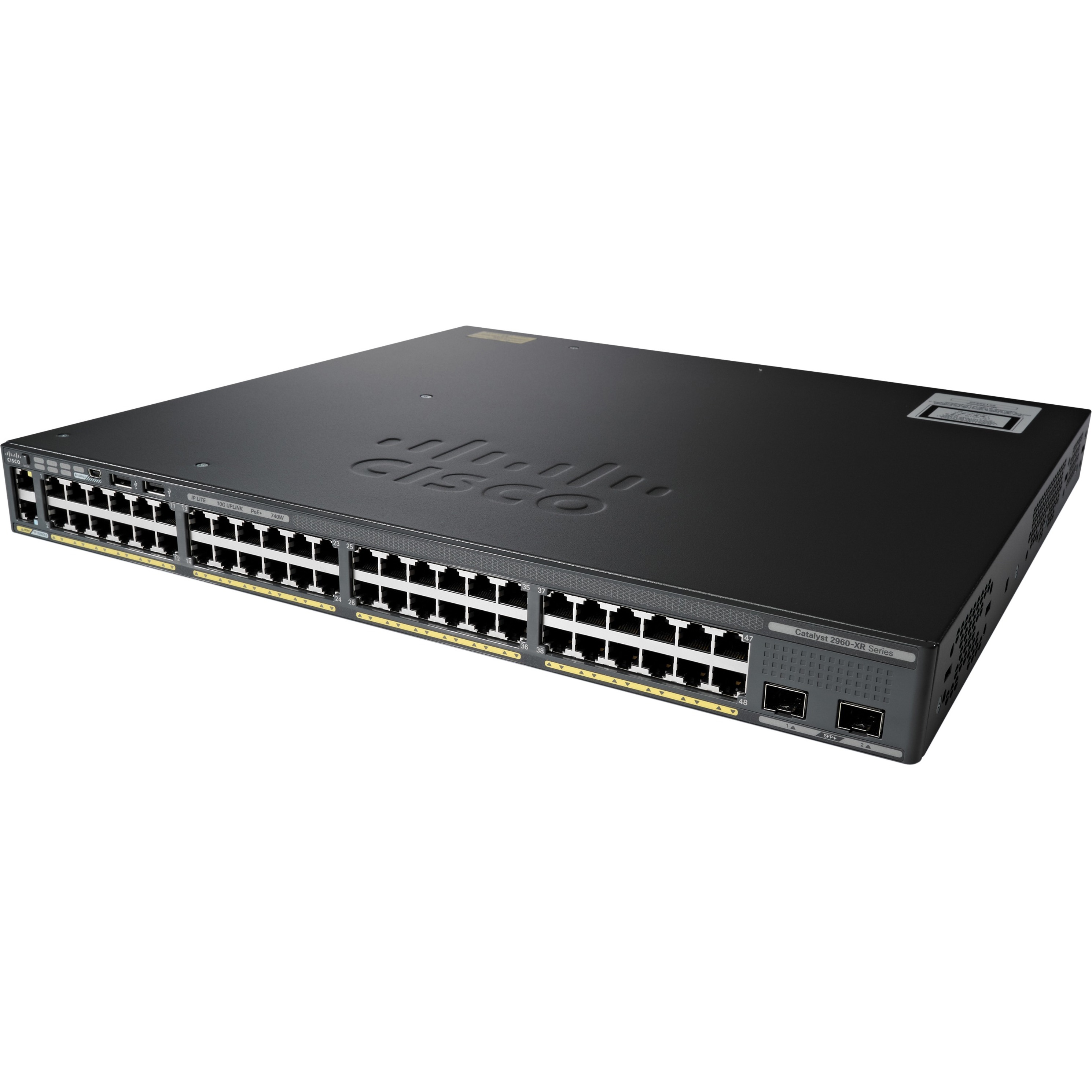 Cisco Catalyst 2960XR-24PS-I Switch - 24 Ports - Manageable - Gigabit Ethernet - 10/100/1000Base-T, 1000Base-X - Refurbished - 3 Layer Supported - Modular - 4 SFP Slots - Twisted Pair, Optical Fiber -