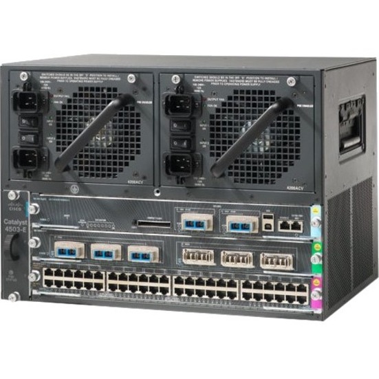 Cisco Catalyst WS-C4503-E Chassis - Manageable - 4 Layer Supported - Modular - 7U - Rack-mountable - Lifetime Limited Warranty