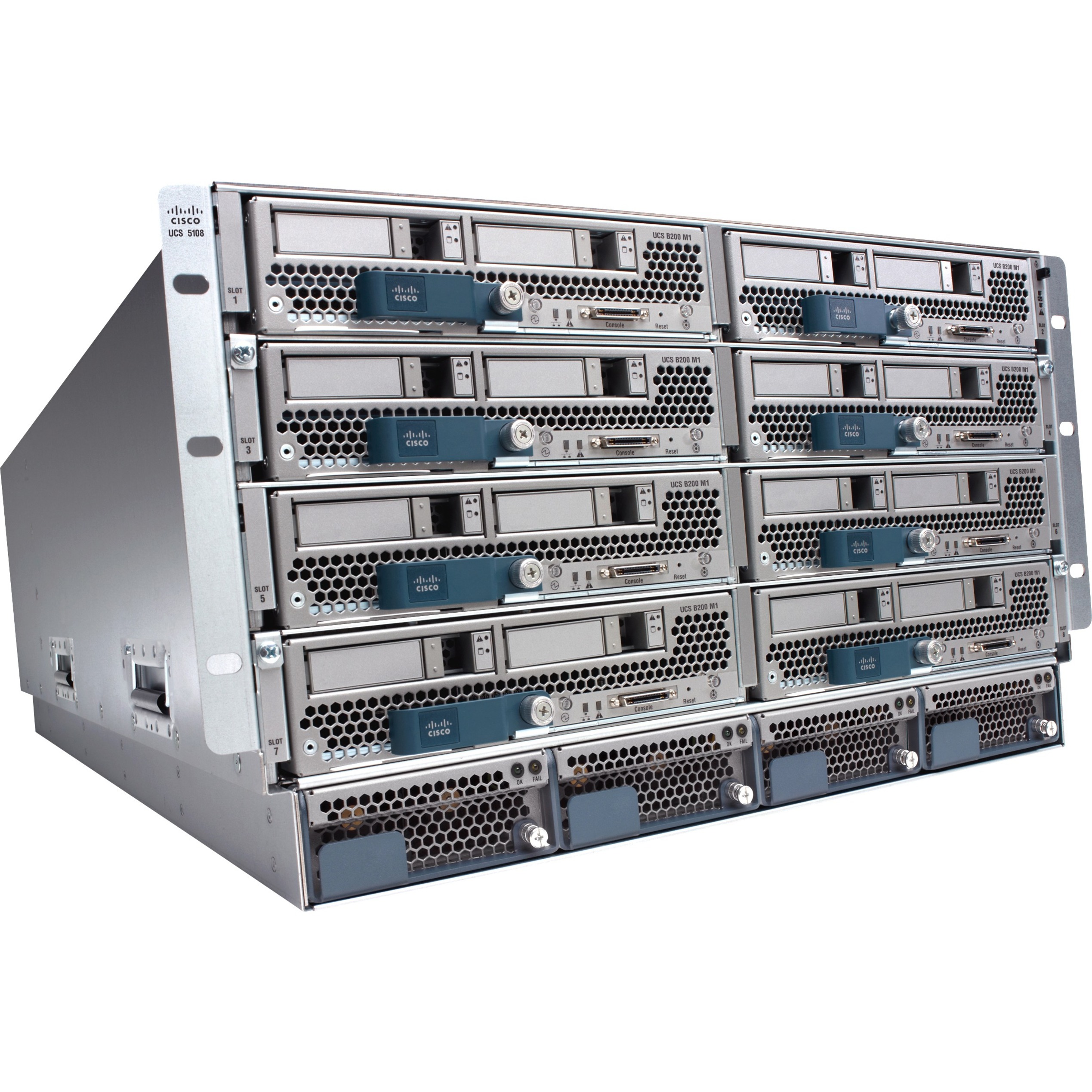 Cisco UCS Mini Blade Server Chassis - Rack-mountable - 6U - 4 x 2500 W