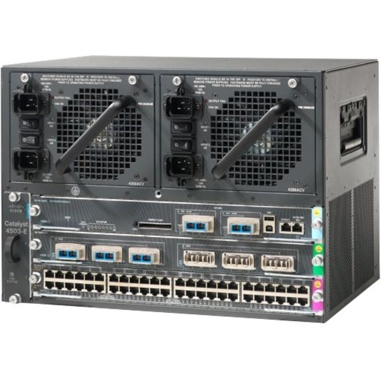 Cisco Catalyst WS-C4503-E Chassis - Manageable - 4 Layer Supported - 7U - Rack-mountable - Lifetime Limited Warranty