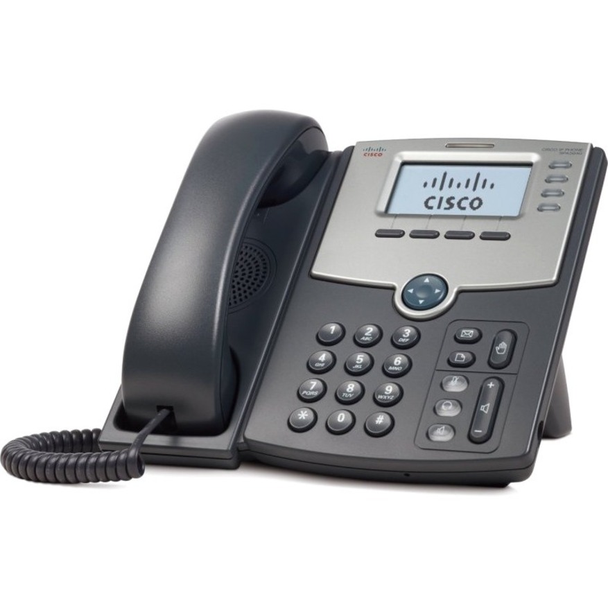 Cisco SPA 504G IP Phone - Refurbished - 4 x Total Line - VoIP - 2 x Network (RJ-45)