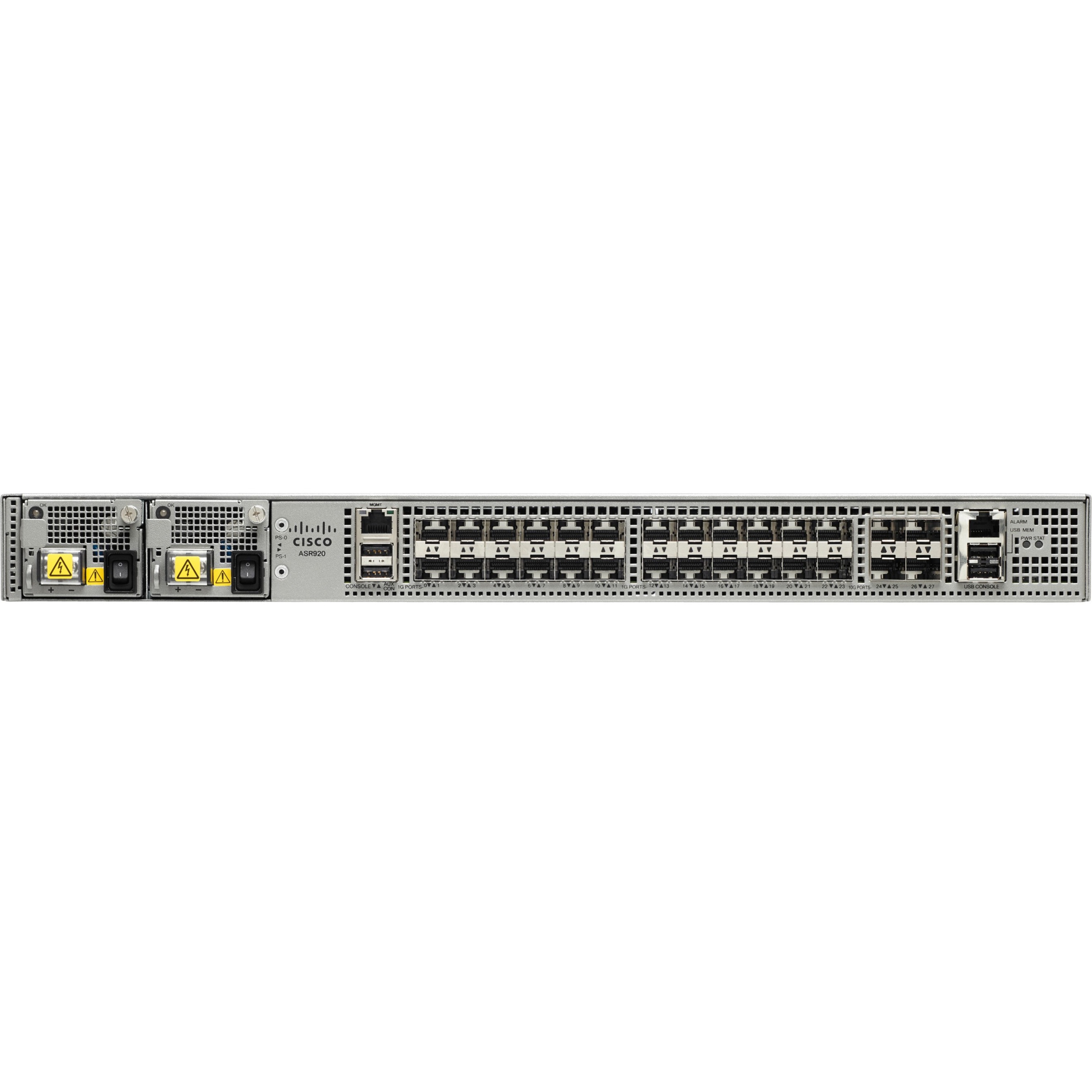 Cisco ASR-920-24SZ-M Router - Refurbished - 28 Ports - 10 Gigabit Ethernet - Rack-mountable