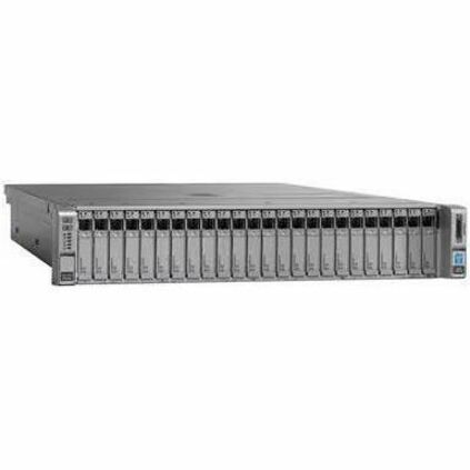 Cisco C240 M4 2U Small Form Factor Server - 2 x Intel Xeon E5-2670 v3 2.30 GHz - 256 GB RAM - Serial ATA/600 Controller - Intel C610 Chip - 2 Processor Support - 1.50 TB RAM Support - DDR4 SDRAM - Mat