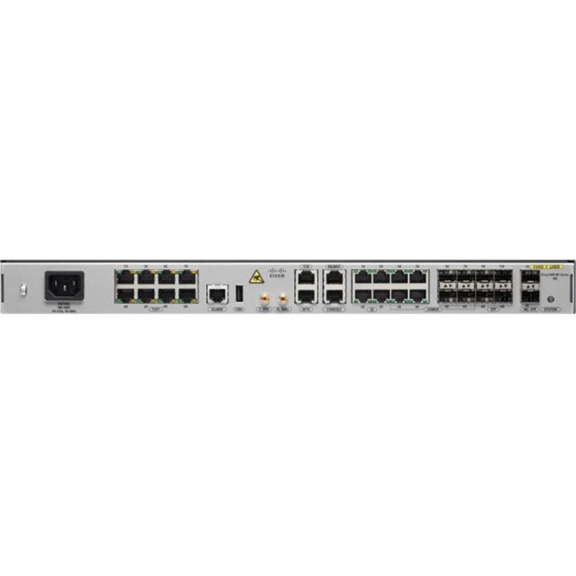 Cisco ASR 901 10G Router - T-carrier/E-carrier - Refurbished - 8 Ports - Management Port - 10 - Gigabit Ethernet - 1U - Rack-mountable - 90 Day