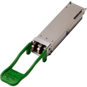 Cisco 100GBASE CWDM4 QSFP Transceiver, LC, 2km over SMF - For Optical Network, Data Networking - 1 x LC Duplex 100GBase-CWDM4 Network - Optical Fiber - Single-mode - 100 Gigabit Ethernet - 100GBase-CW