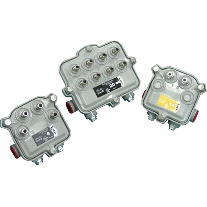 Cisco Flexible Solutions Tap, 1.25 GHz, 4-way, 17 dB - 1.25 GHz