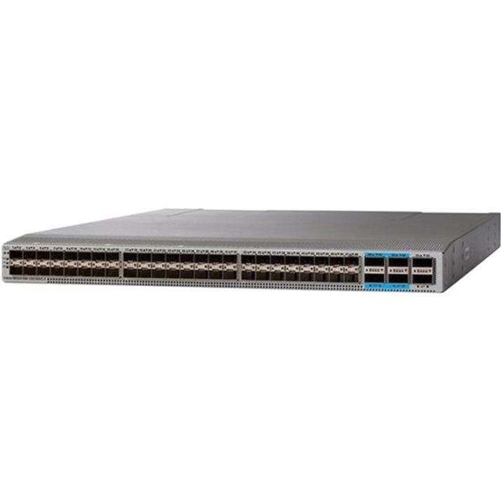 Cisco Nexus 92160YC-X Switch - Manageable - 40 Gigabit Ethernet, 10 Gigabit Ethernet - 10GBase-X, 40GBase-X - 3 Layer Supported - Modular - Optical Fiber - 1U - Rack-mountable - 1 Year Limited Warrant
