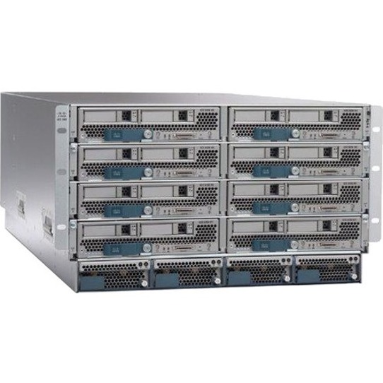 Cisco UCS 5100 UCS 5108 Blade Server Case - Rack-mountable - 6U - 2500 W - Power Supply Installed