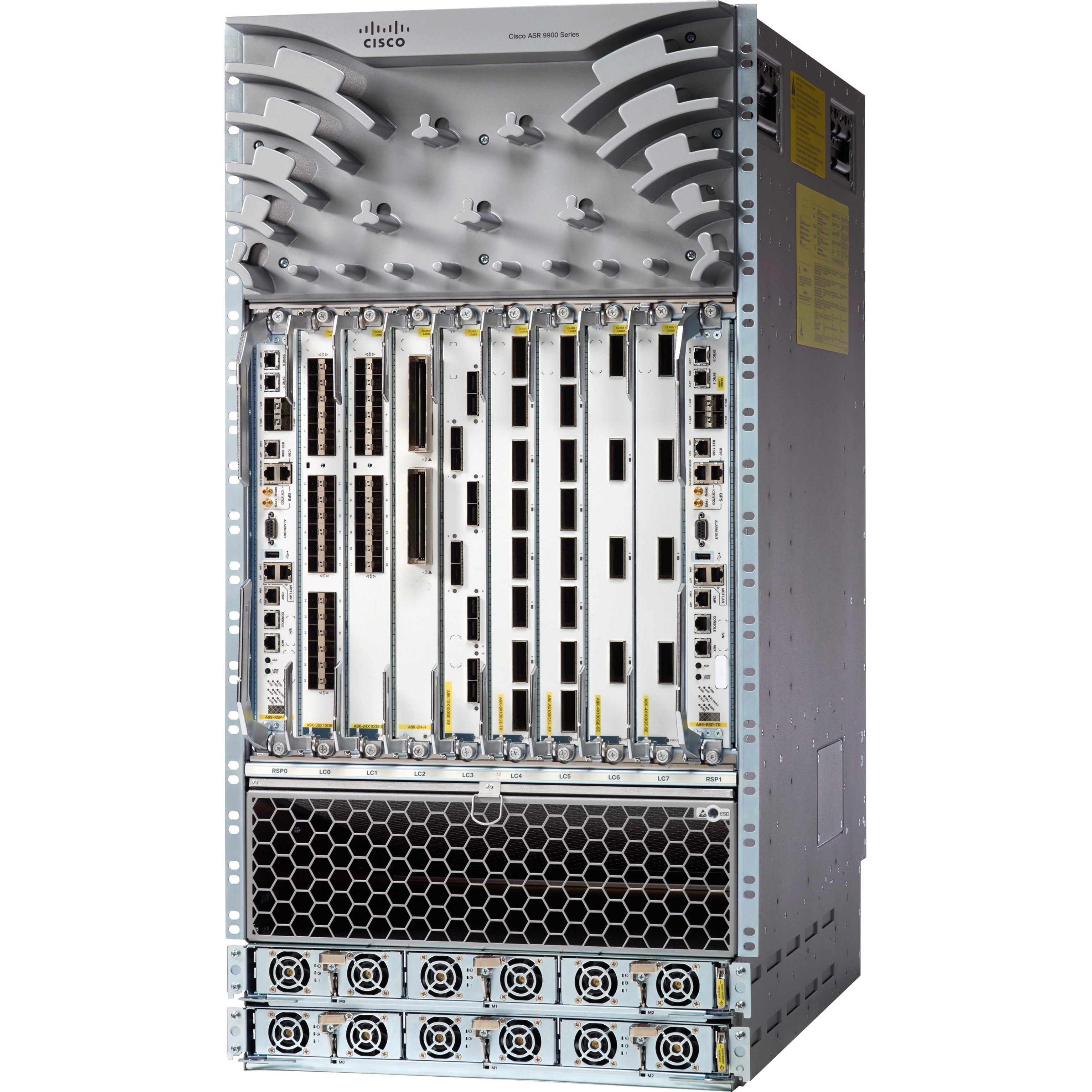 Cisco ASR 9910 8 Line Card Slot Chassis - 8 - 1 Year