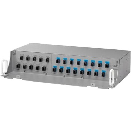 Cisco 2RU 8-Degree Mesh Patch Panel- 5-Add/Drop Port + Monitoring - 5 Port(s) - 2U High - Rack-mountable