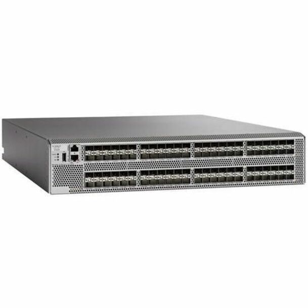 Cisco MDS 9396S 16G Switch; 48 enabled ports, 48x16G SW SFP - 48 Ports - 16 Gbit/s - 48 Fiber Channel Ports - 48 x Total Expansion Slots - SFP