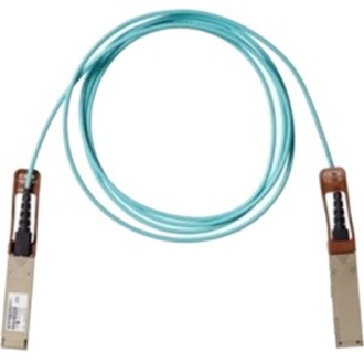 Cisco 100GBase QSFP Active Optical Cable, 15-meter - 49.21 ft Fiber Optic Network Cable for Network Device - First End: QSFP Network - 100 Gbit/s