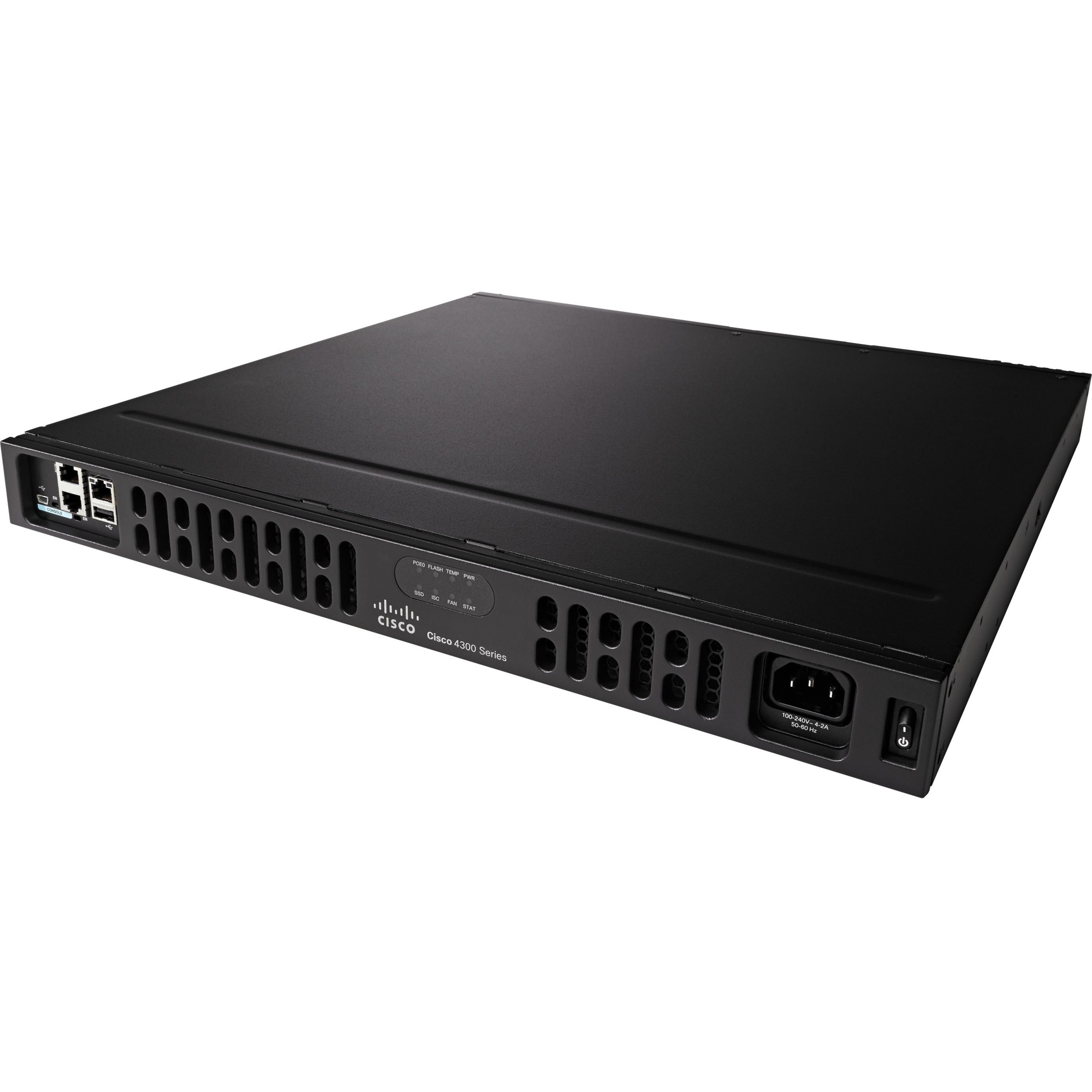 Cisco 4331 Router - Refurbished - 3 Ports - Management Port - 6 - Gigabit Ethernet - 1U - Desktop, Rack-mountable, Wall Mountable - 90 Day