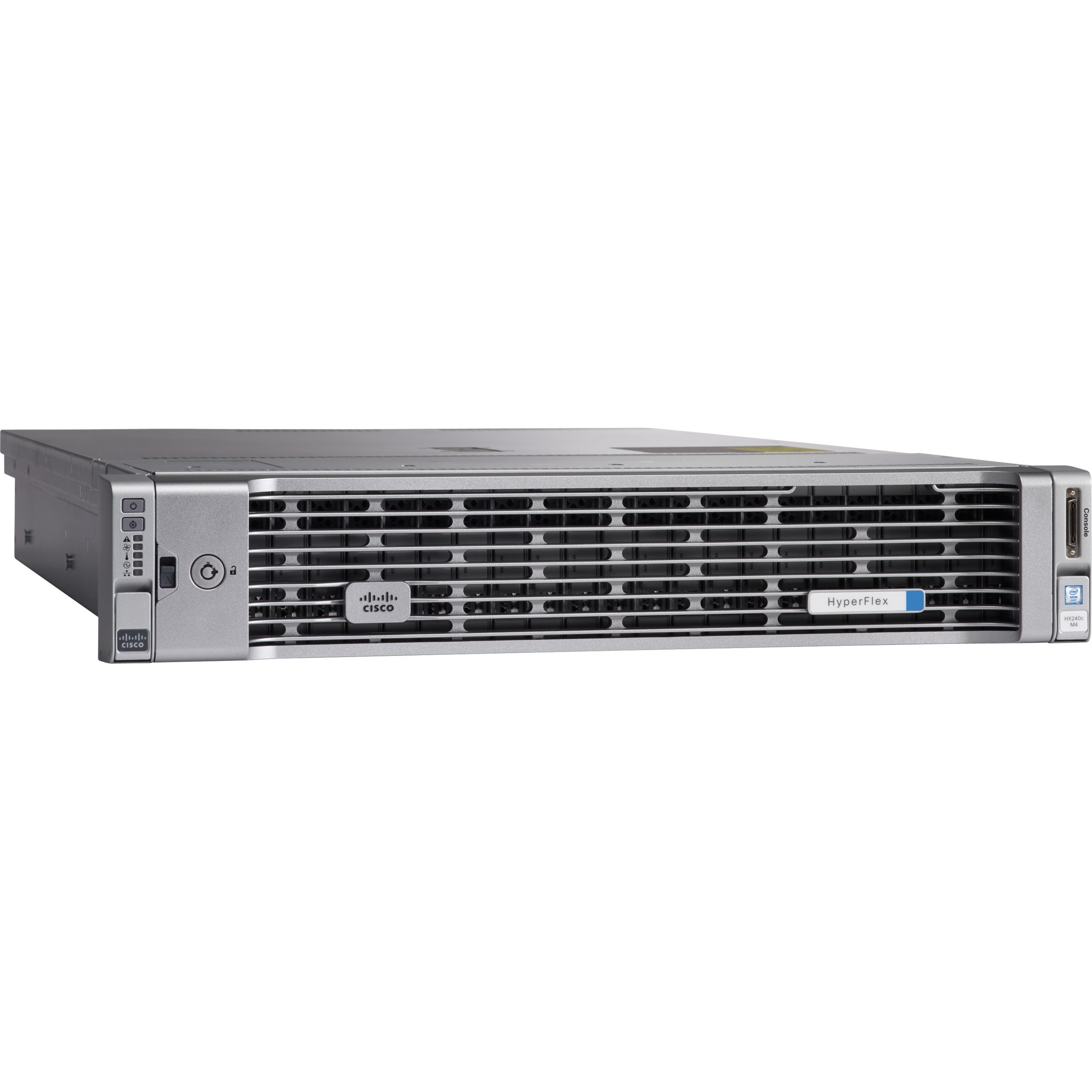 Cisco HyperFlex HX240c M4 2U Rack Server - 2 Xeon E5-2660 v3 2.60 GHz - 256 GB RAM - 12Gb/s SAS Controller - 2 Processor Support - 1.50 TB RAM Support - DDR4 SDRAM Up to 8 MB Graphic Card - Gigabit Et