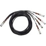 Cisco 100GBase QSFP to 4xSFP25G Passive Copper Splitter Cable, 3-meter - 9.84 ft QSFP/SFP Network Cable for Network Device, Server, Switch - First End: 1 x QSFP Network - Second End: 4 x SFP Network -