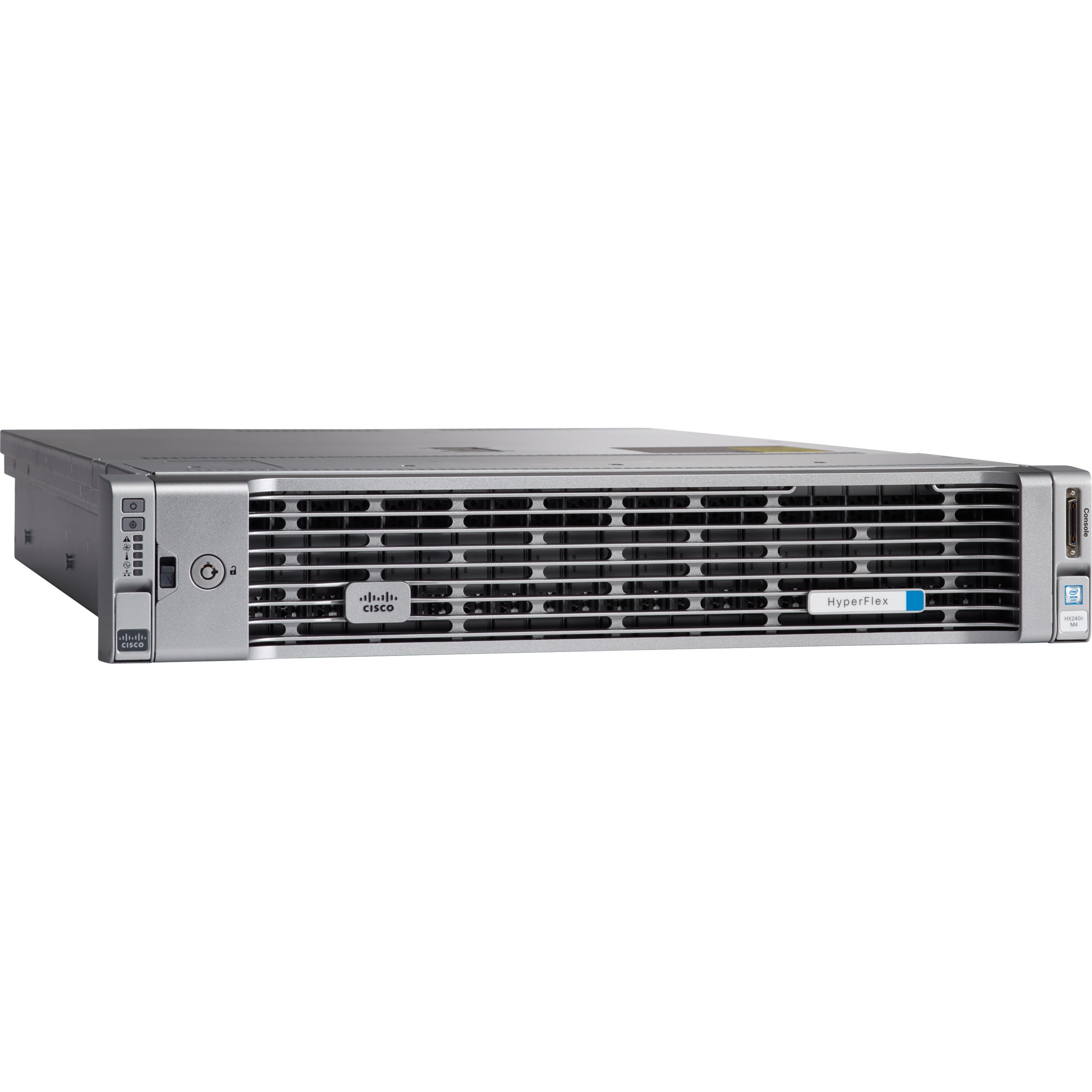 Cisco HyperFlex HX240c M4 2U Rack Server - 2 Xeon E5-2660 v3 2.60 GHz - 384 GB RAM - 12Gb/s SAS Controller - 2 Processor Support - 1.50 TB RAM Support - DDR4 SDRAM Up to 8 MB Graphic Card - Gigabit Et