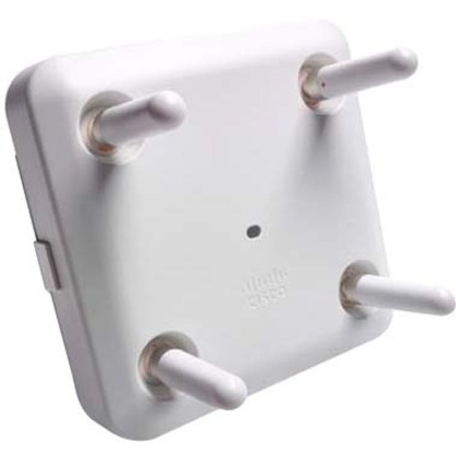Cisco Aironet 3802I IEEE 802.11ac 5.20 Gbit/s Wireless Access Point - 5 GHz, 2.40 GHz - MIMO Technology - 2 x Network (RJ-45) - Ethernet, Fast Ethernet, Gigabit Ethernet - 10