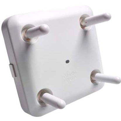 Cisco Aironet 3802E IEEE 802.11ac 5.20 Gbit/s Wireless Access Point - 5 GHz, 2.40 GHz - MIMO Technology - 2 x Network (RJ-45) - Ethernet, Fast Ethernet, Gigabit Ethernet