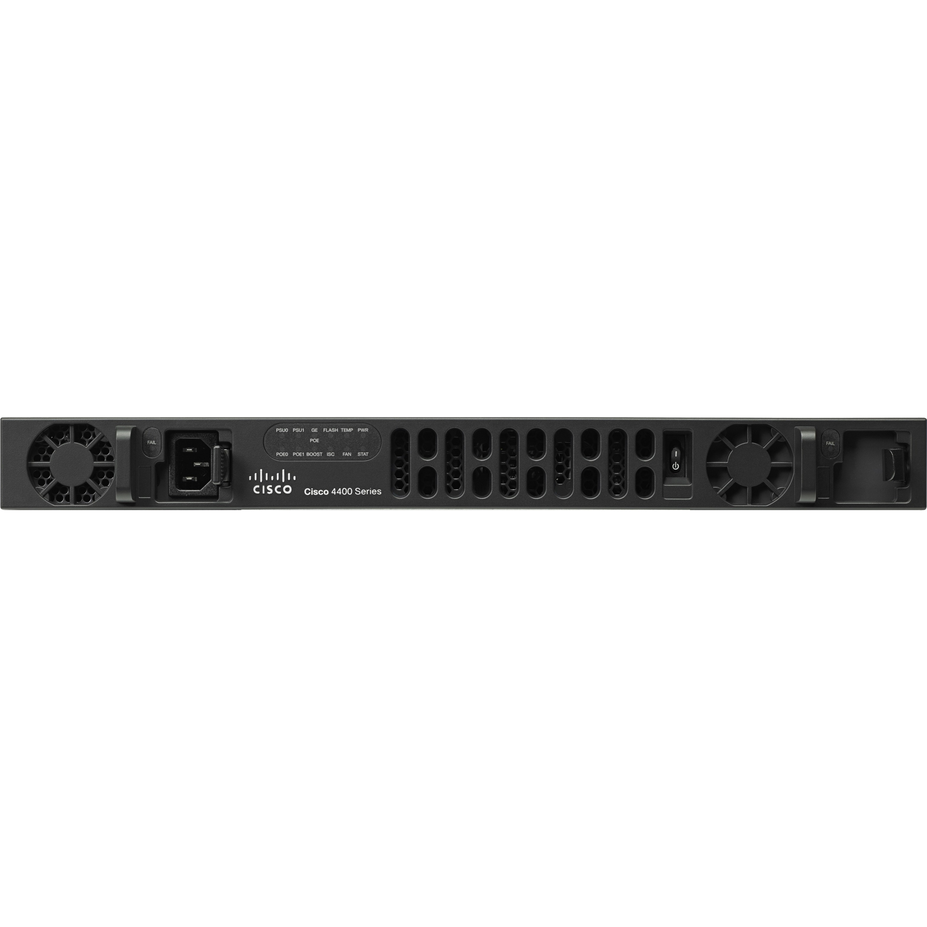 Cisco 4431 Router - Refurbished - 4 Ports - Management Port - 8 - Gigabit Ethernet - 1U - Rack-mountable, Wall Mountable - 90 Day