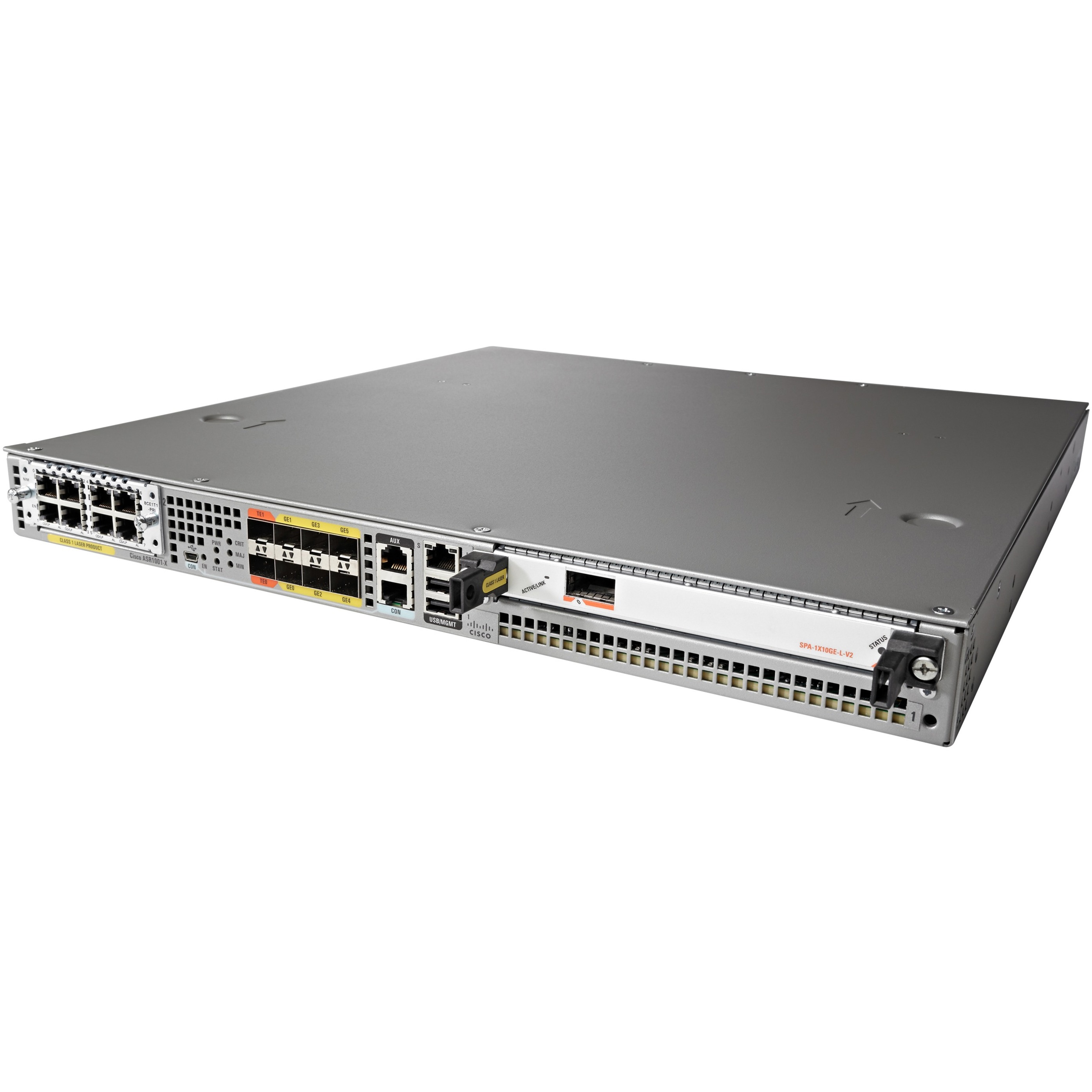 Cisco ASR 1001-X Router - Refurbished - 9 - 10 Gigabit Ethernet - Rack-mountable