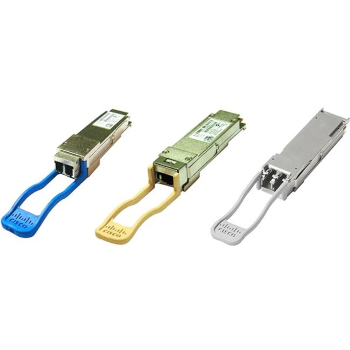 Meraki QSFP Module - For Data Networking, Optical Network - 1 x LC Duplex 40GBase-X Network - Optical Fiber - Multi-mode - 40 Gigabit Ethernet - 40GBase-X