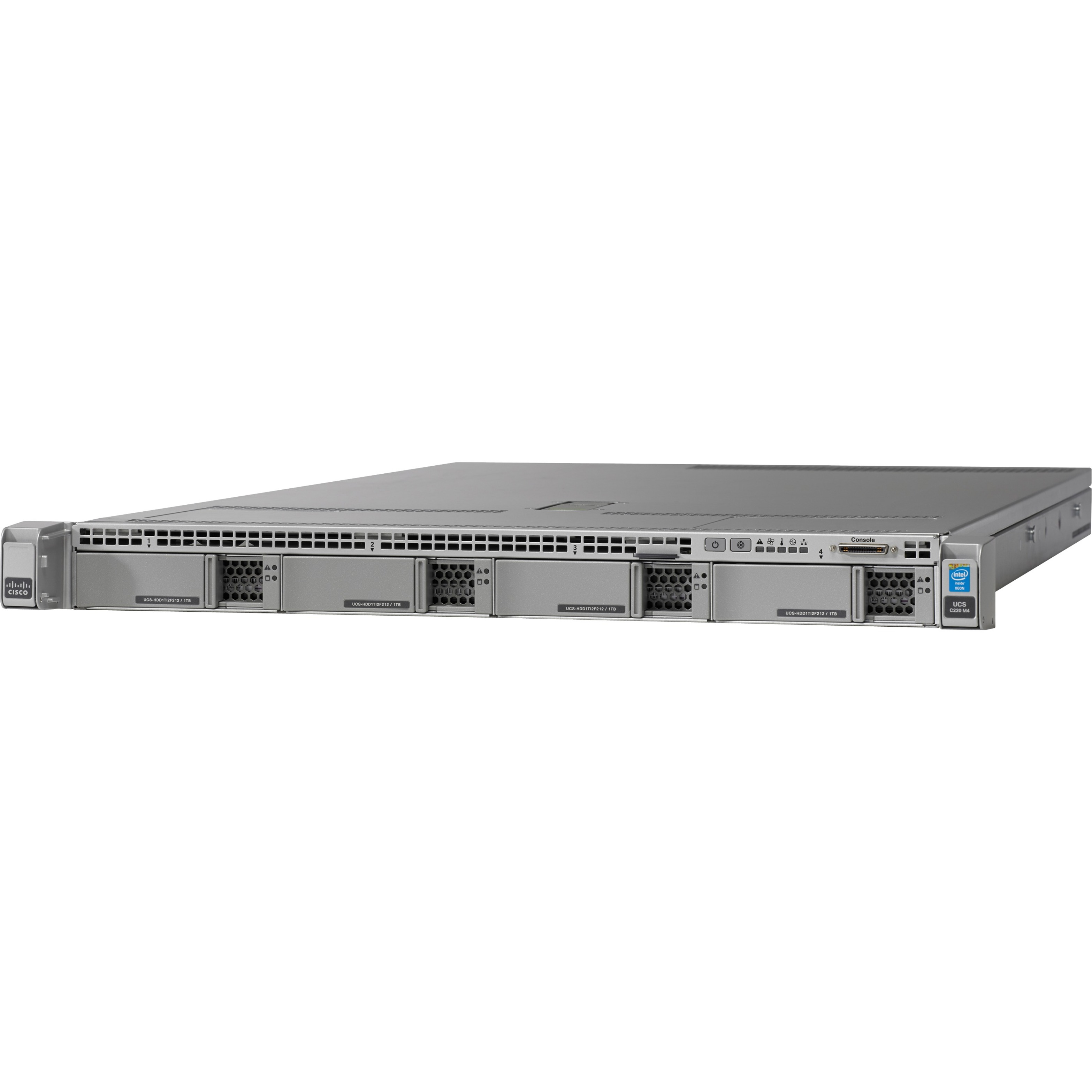 Cisco C220 M4 1U Rack Server - 2 Xeon E5-2620 v4 2.10 GHz - 256 GB RAM - 9.60 TB HDD - (8 x 1.2TB) HDD Configuration - Serial ATA/600, Serial Attached SCSI (SAS) Controller - 2 Processor Support - 1.5