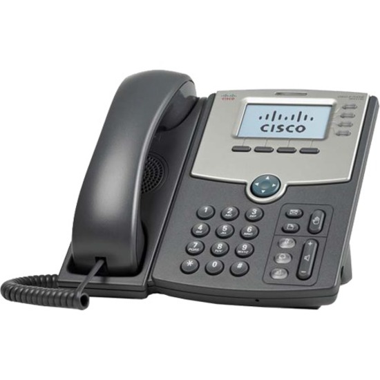 Cisco SPA508G IP Phone - Refurbished - Desktop - 8 x Total Line - VoIP - 2 x Network (RJ-45)