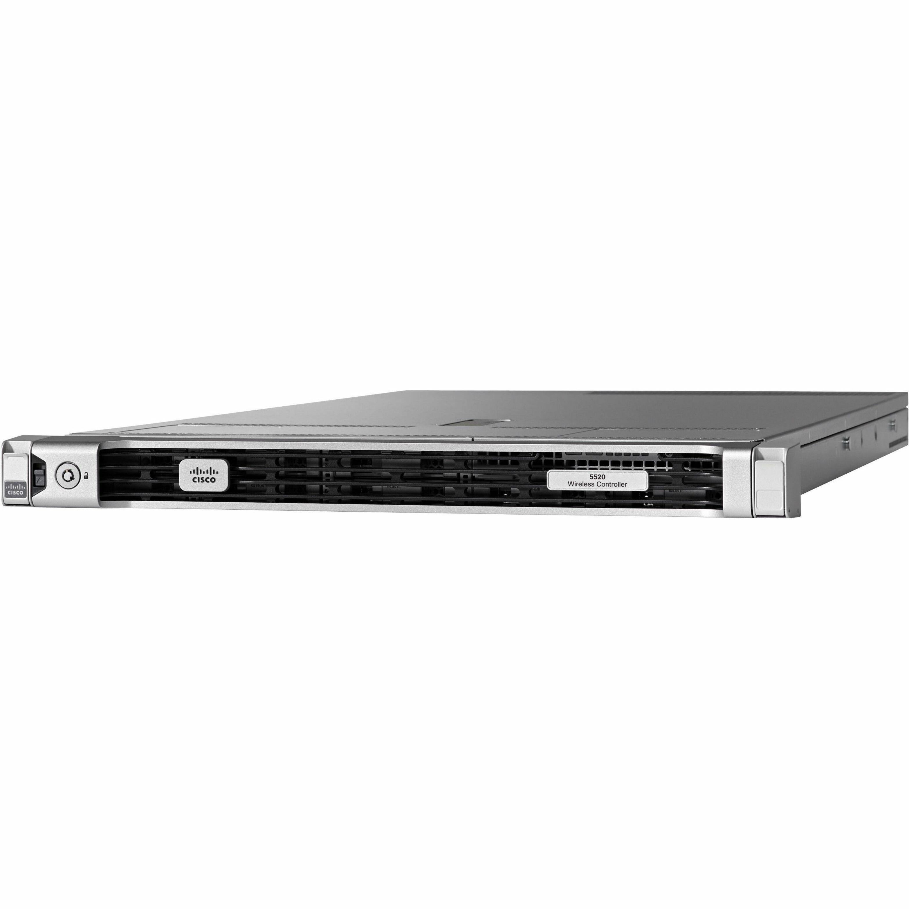 Cisco Wi-Fi 6 IEEE 802.11a/b/g/n/ac/ax/d/h/k/r/w/u/e Wireless LAN Controller - 2 x Network (RJ-45) - Rail-mountable