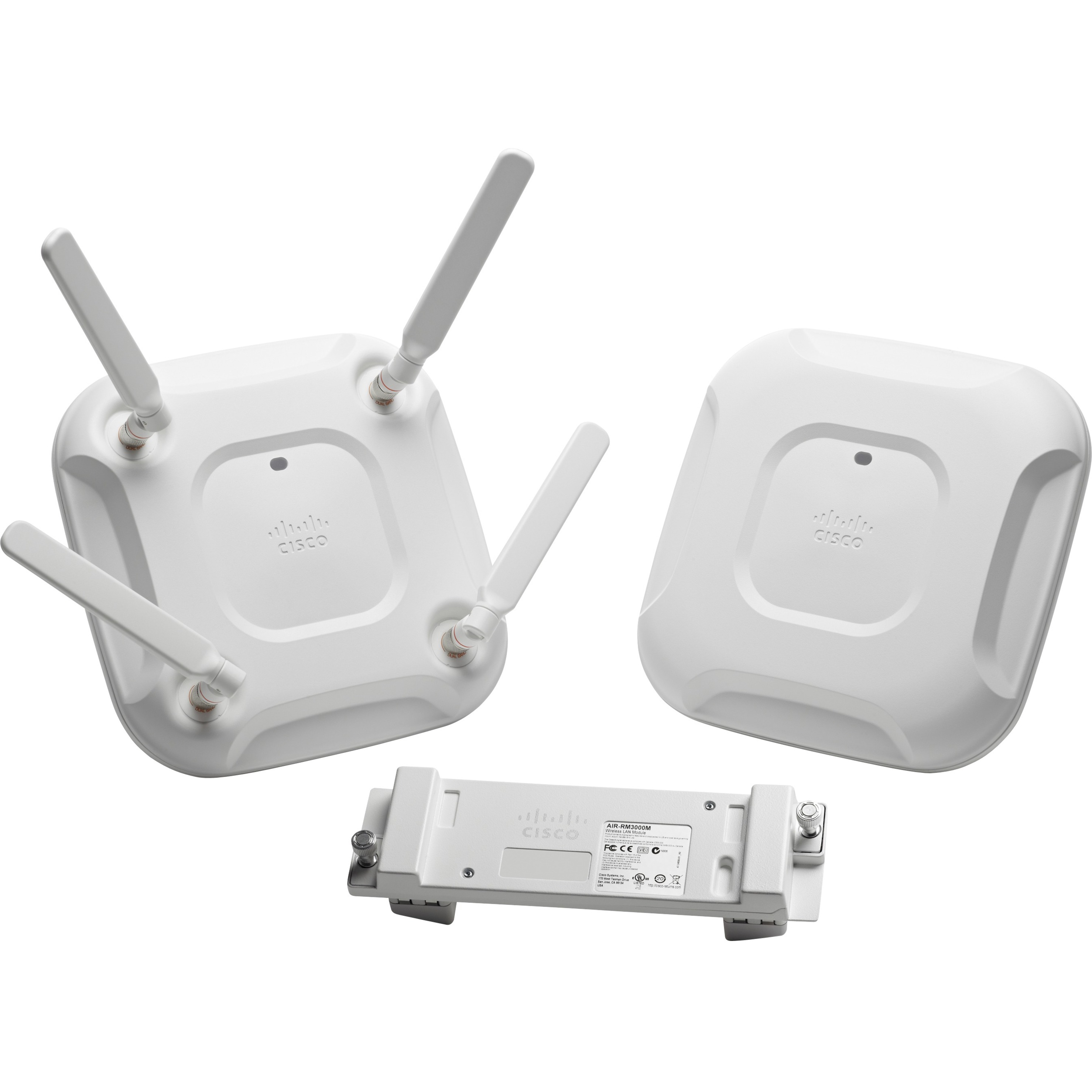 Cisco Aironet 3702I IEEE 802.11ac 1.30 Gbit/s Wireless Access Point - 5 GHz, 2.40 GHz - 1 x Network (RJ-45) - Ethernet, Fast Ethernet, Gigabit Ethernet