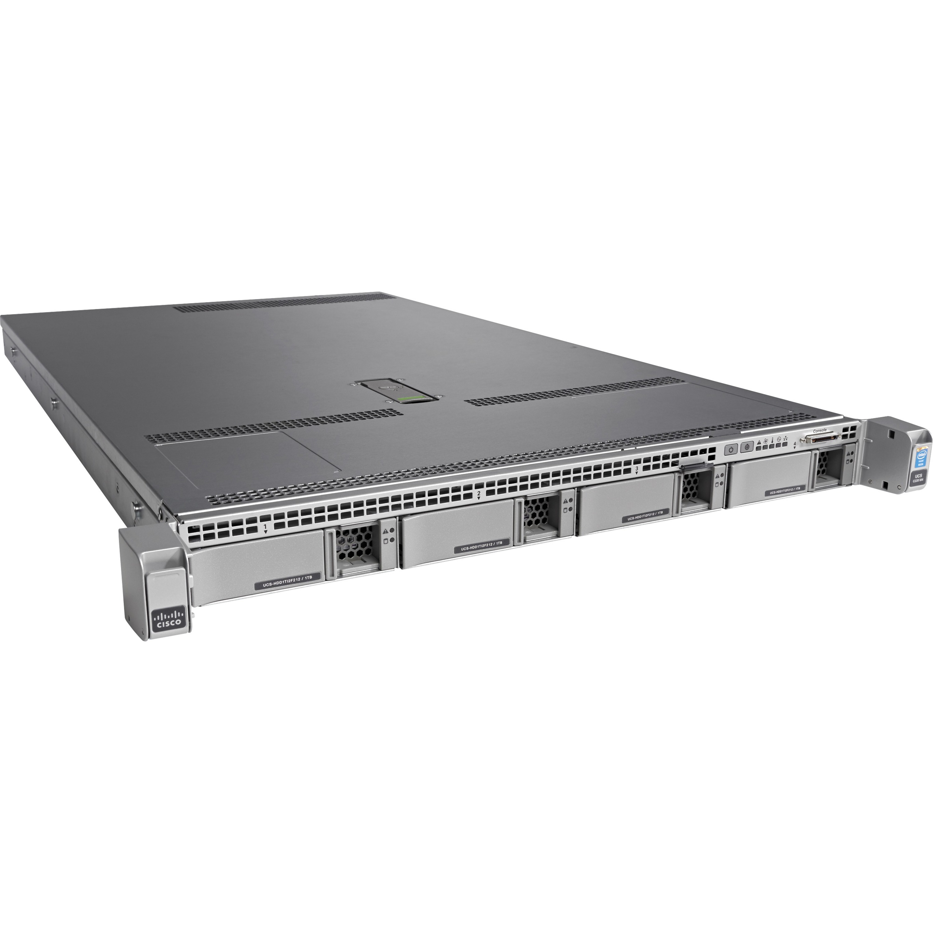 Cisco C220 M4 1U Rack Server - 2 Xeon E5-2650 v4 2.20 GHz - 128 GB RAM - Serial ATA/600, Serial Attached SCSI (SAS) Controller - 2 Processor Support - 1.50 TB RAM Support - DDR4 SDRAM - 0, 1, 10 RAID 