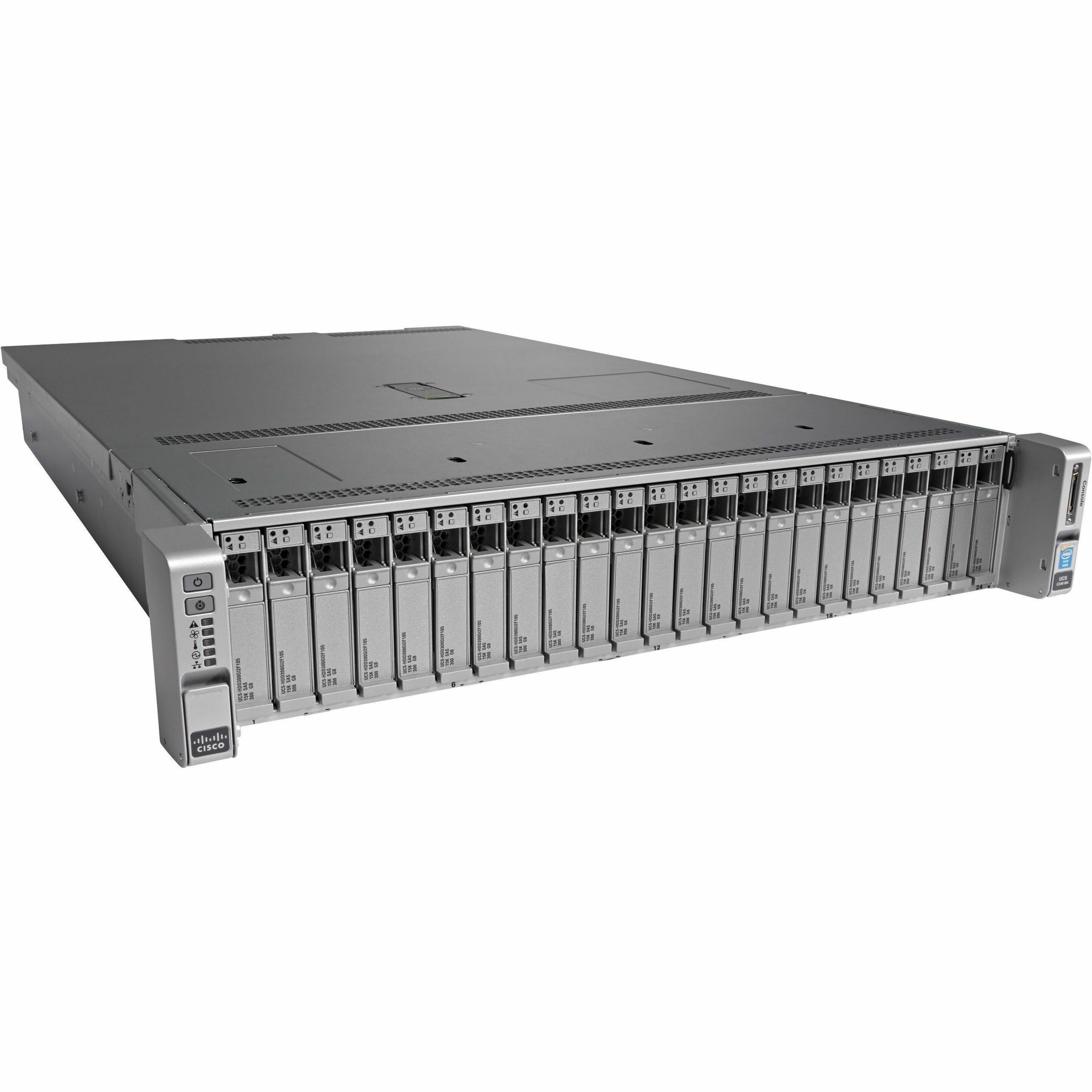Cisco C240 M4 2U Rack Server - 2 Xeon E5-2620 v4 2.10 GHz - 128 GB RAM - Serial ATA/600 Controller - Intel C610 Chip - 2 Processor Support - 1.50 TB RAM Support - DDR4 SDRAM Up to 8 MB Graphic Card - 