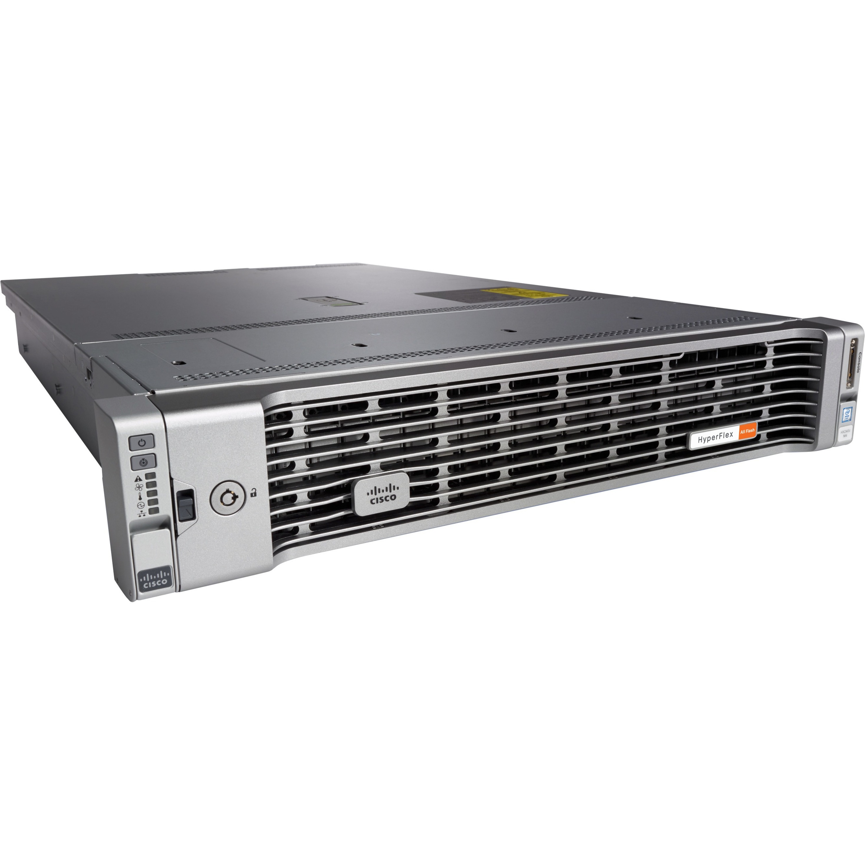 Cisco HyperFlex HX240c M4 2U Rack Server - 2 Xeon E5-2630 v3 2.40 GHz - 256 GB RAM - 12Gb/s SAS Controller - 2 Processor Support - 1.50 TB RAM Support - DDR4 SDRAM Up to 8 MB Graphic Card - Gigabit Et